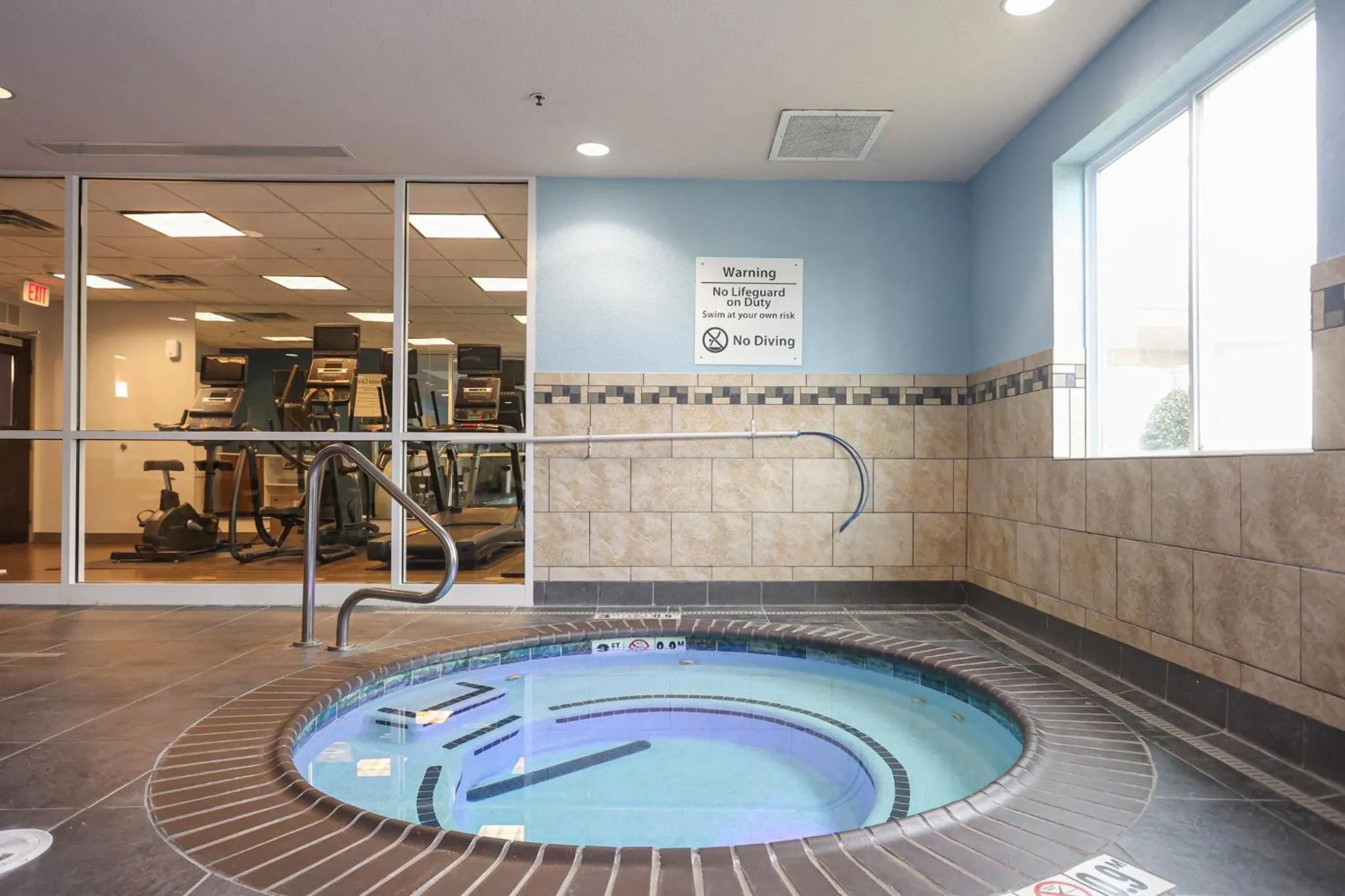 Swimming pool in Holiday Inn Express Tulsa South Bixby by IHG