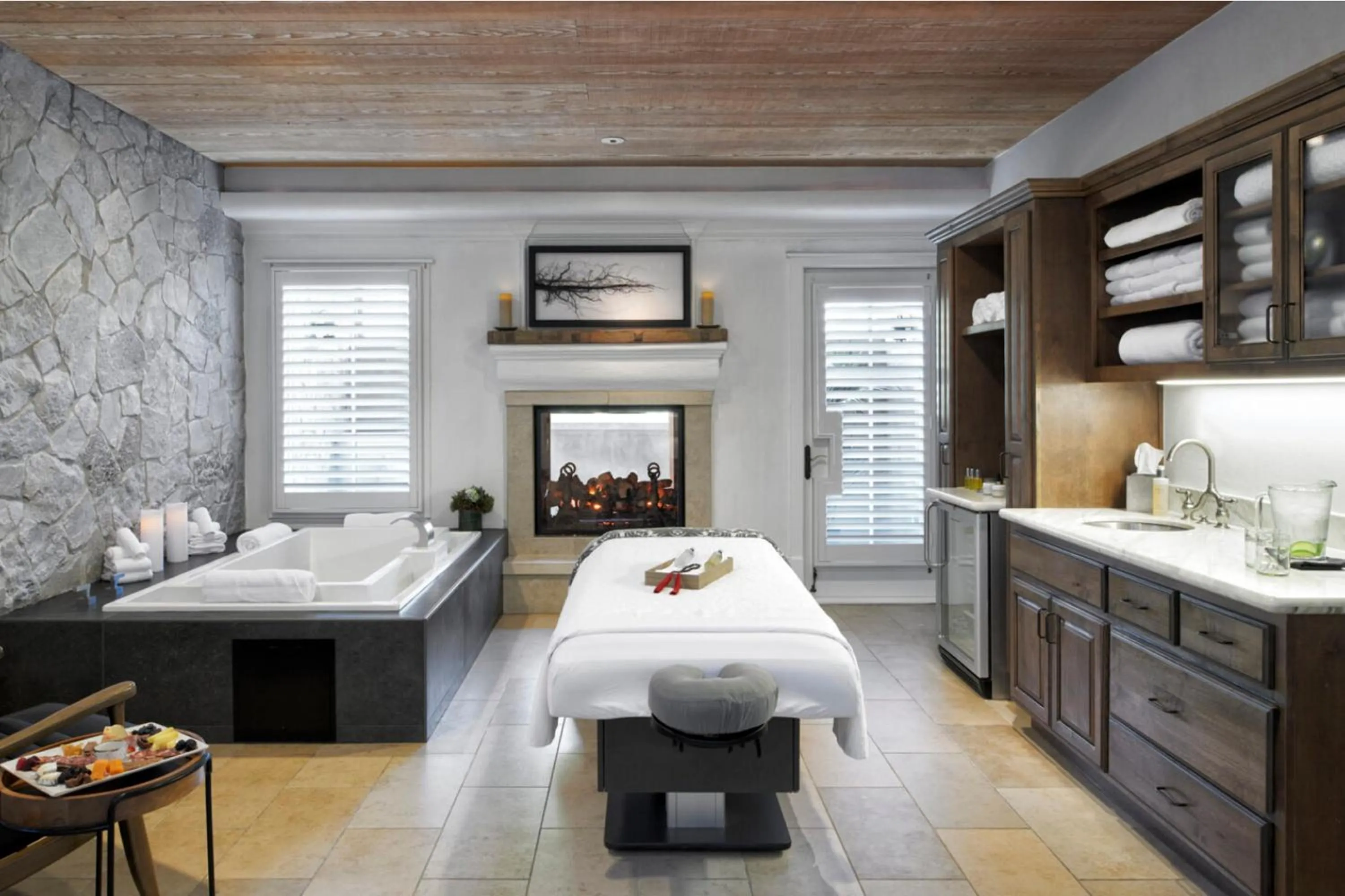 Spa and wellness centre/facilities, Bed in The Estate Yountville