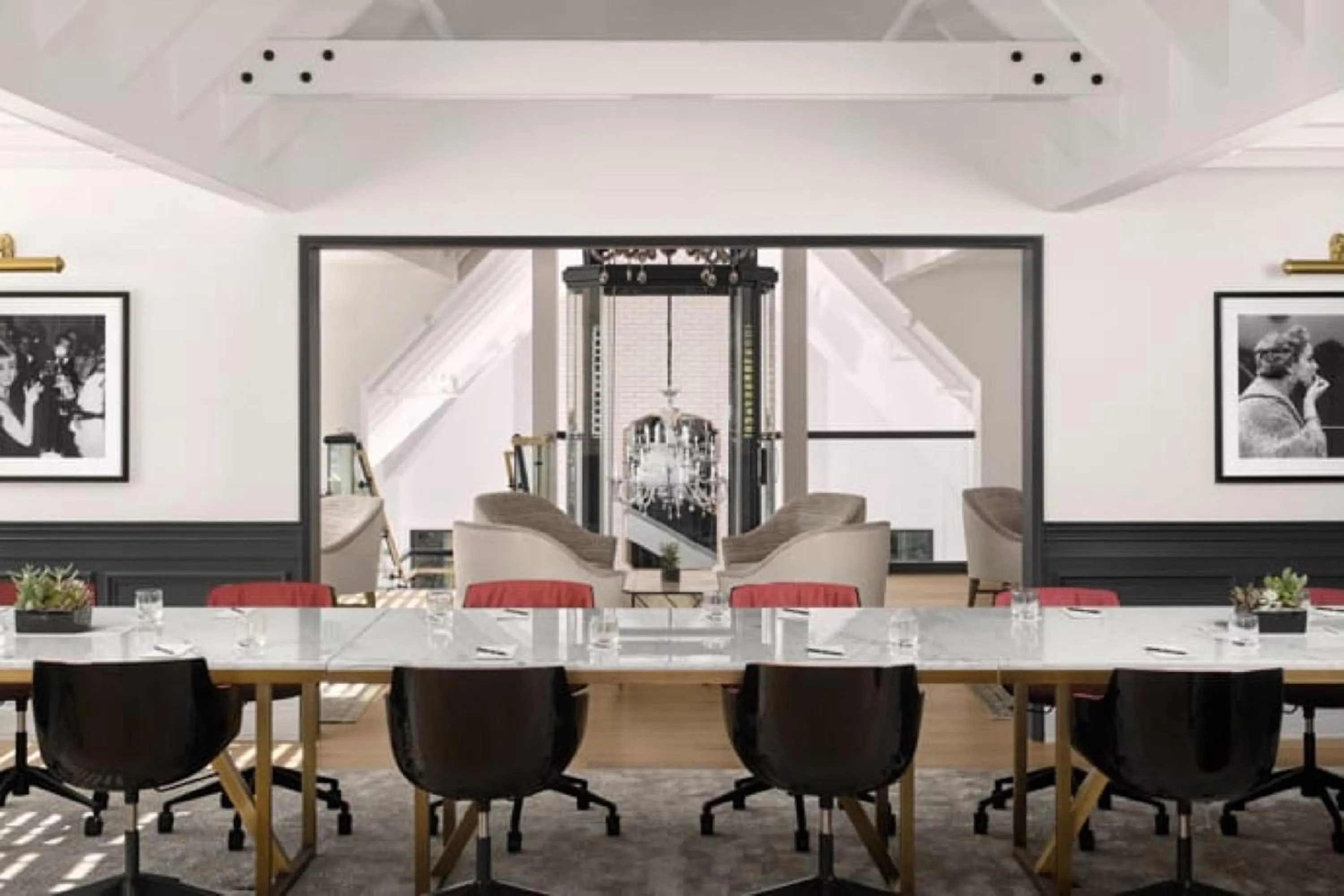 Seating area in The Estate Yountville