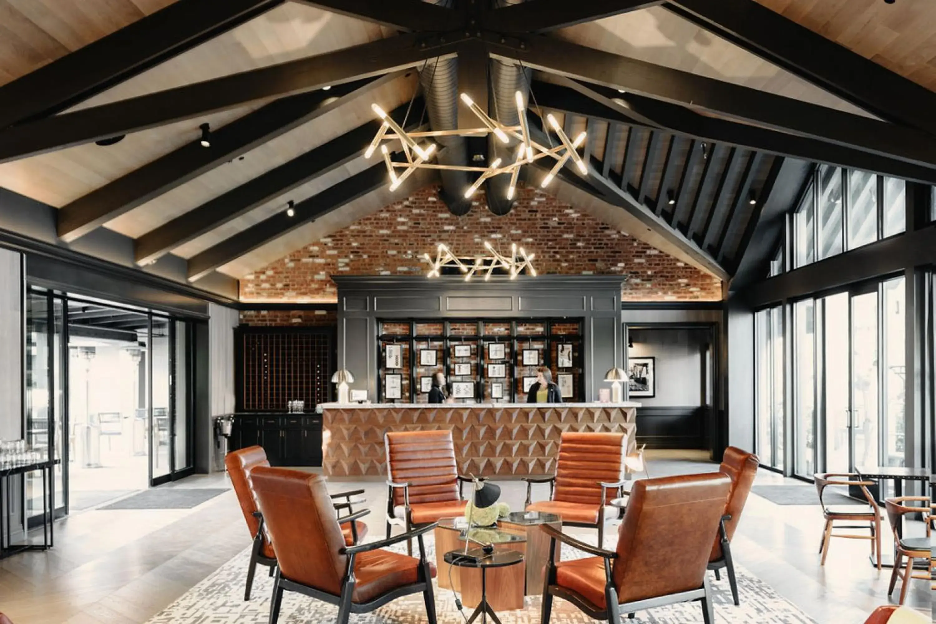 Lobby or reception in The Estate Yountville Lobby or reception in The Estate Yountville