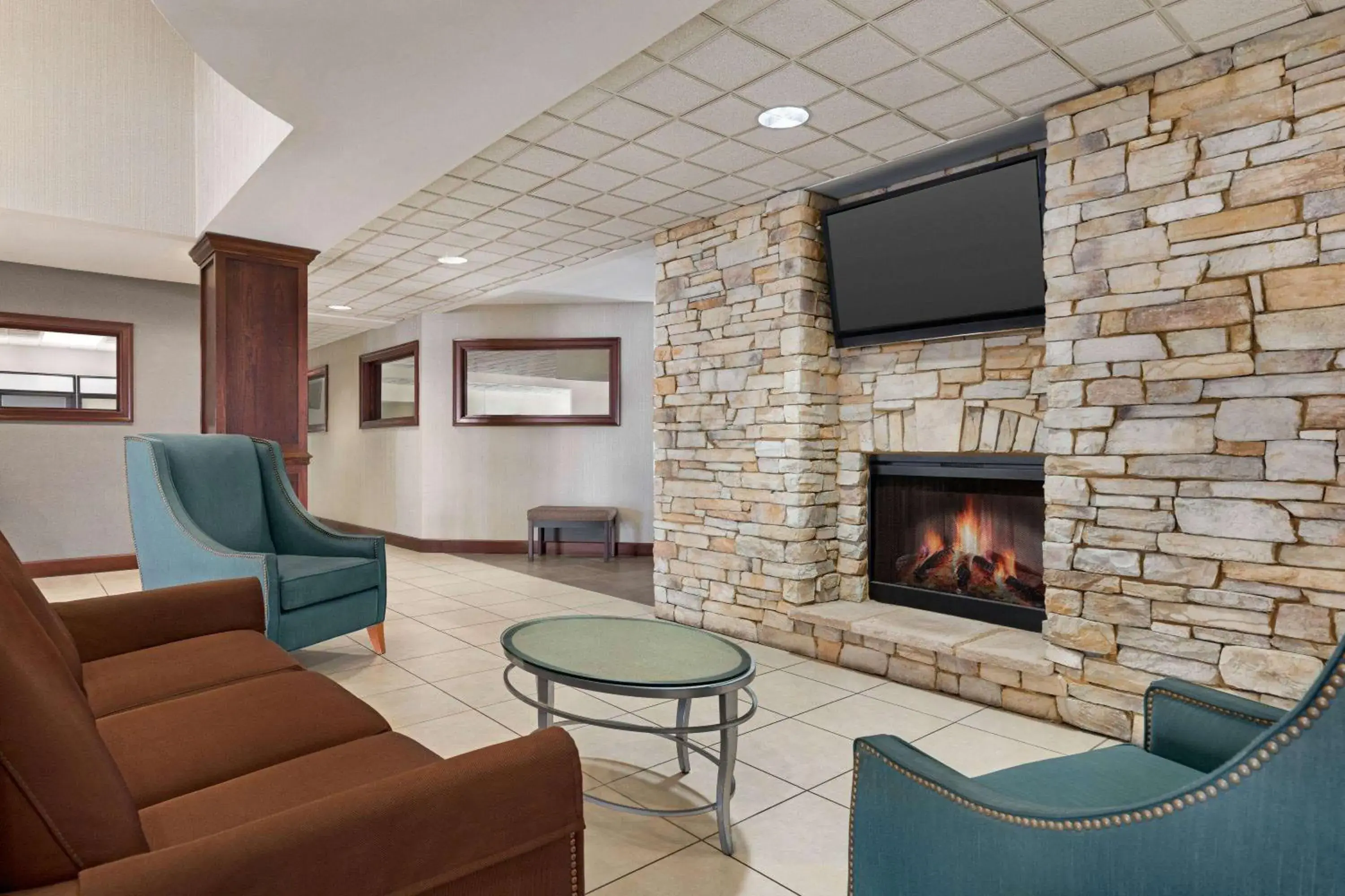 Lobby or reception in Wingate By Wyndham Southport Lobby or reception in Wingate By Wyndham Southport