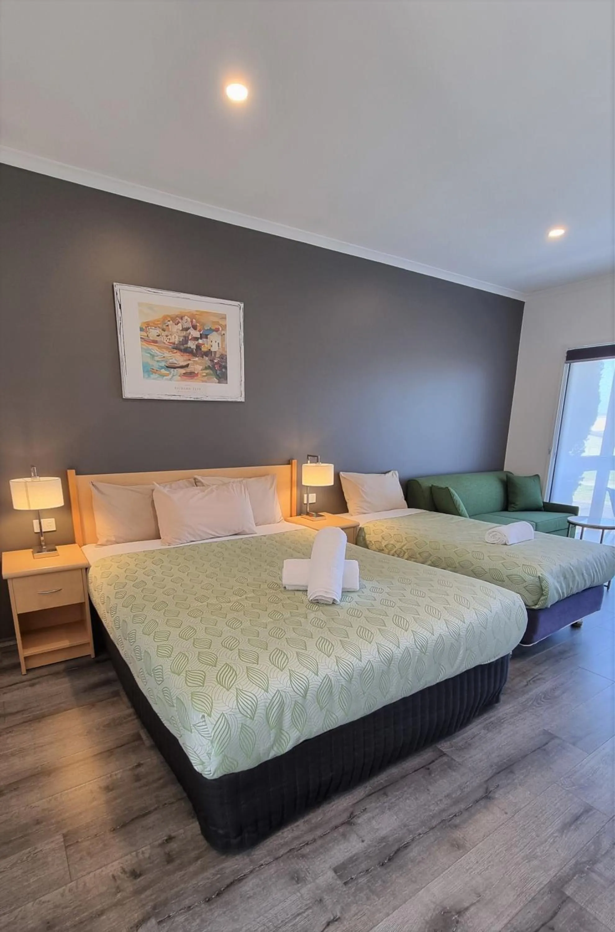 Bed in Seaview Motel & Apartments