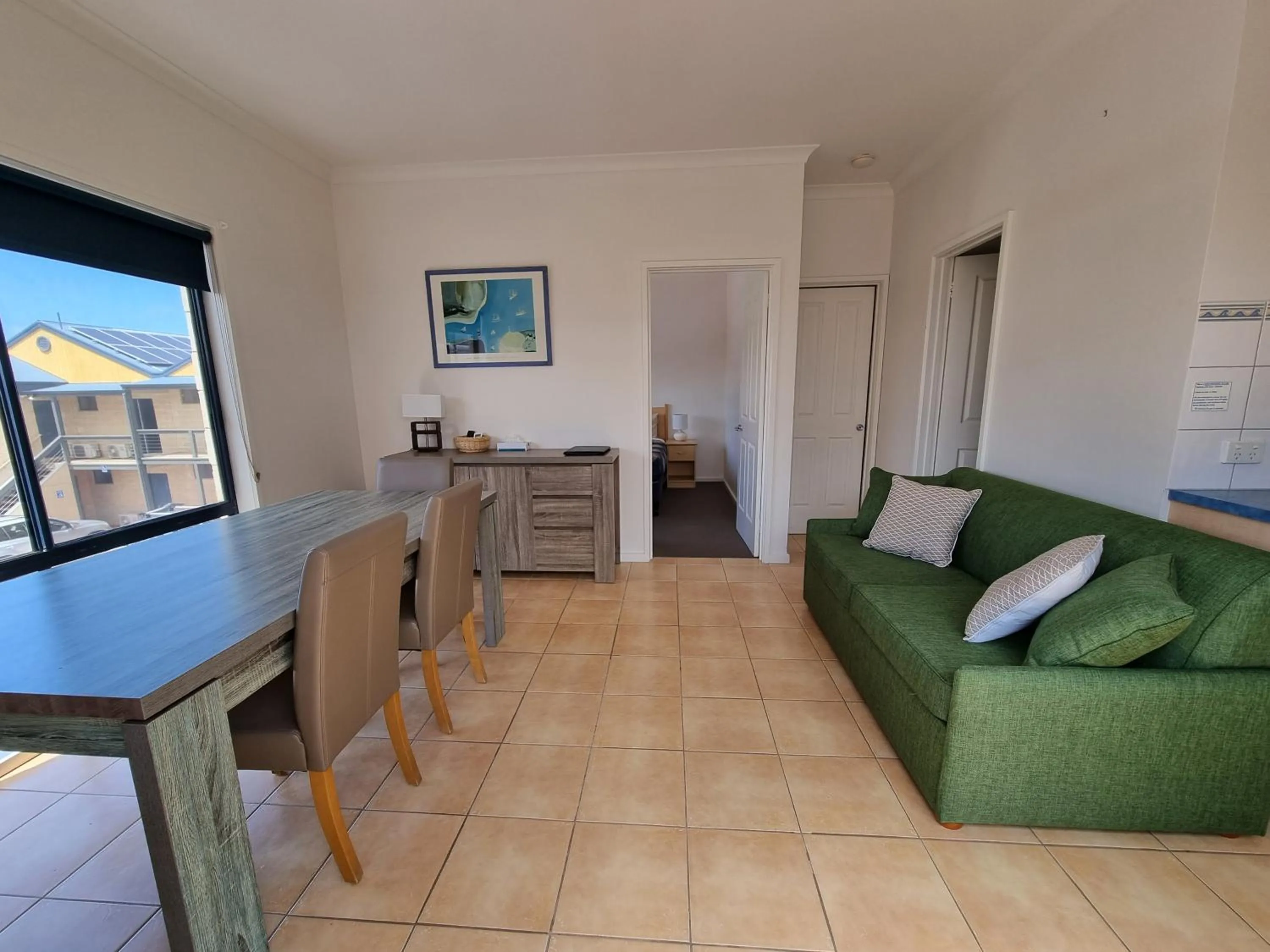 Living room in Seaview Motel & Apartments