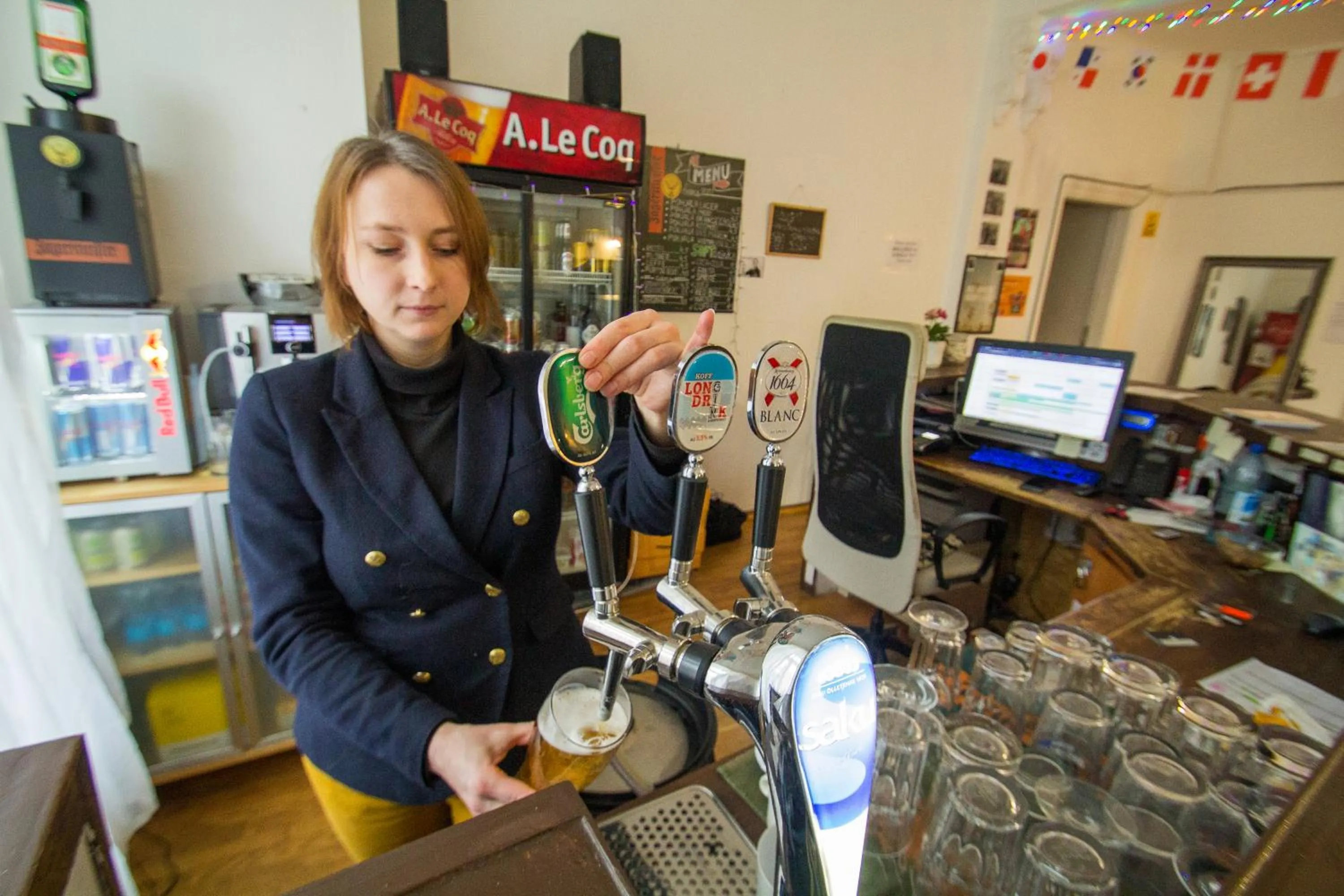 Lobby or reception in Imaginary Hostel