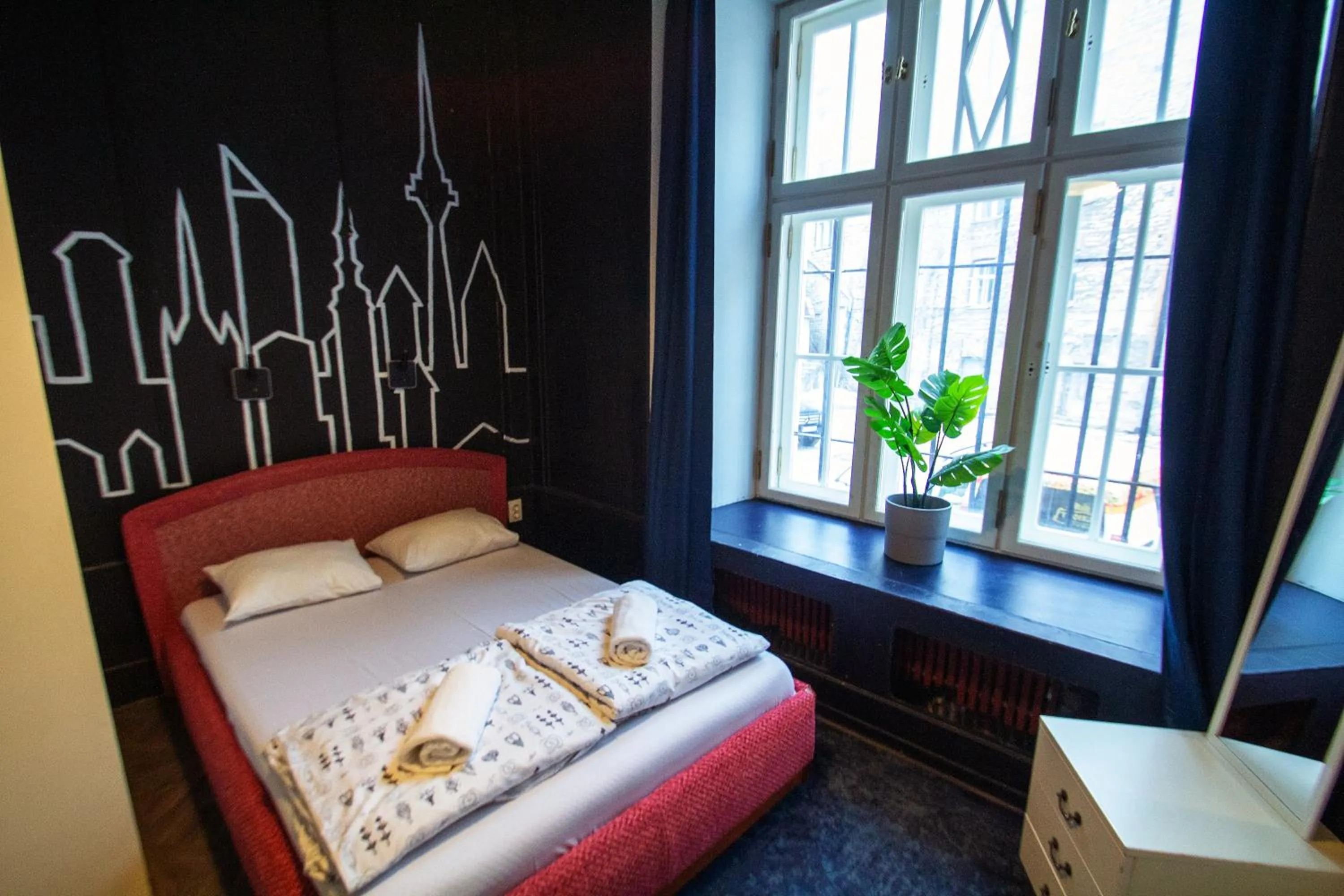 Bedroom, Bed in Imaginary Hostel