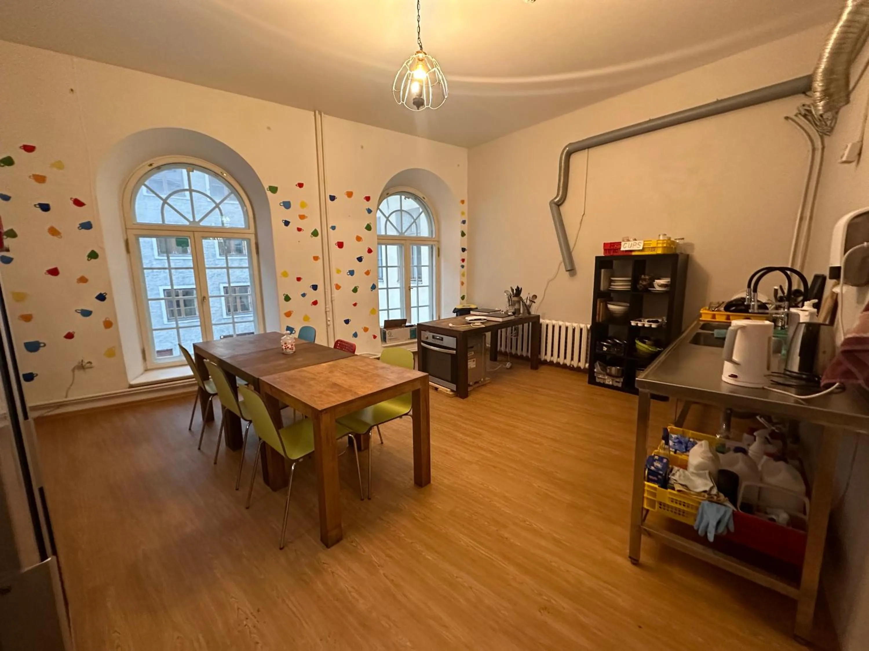 kitchen in Imaginary Hostel