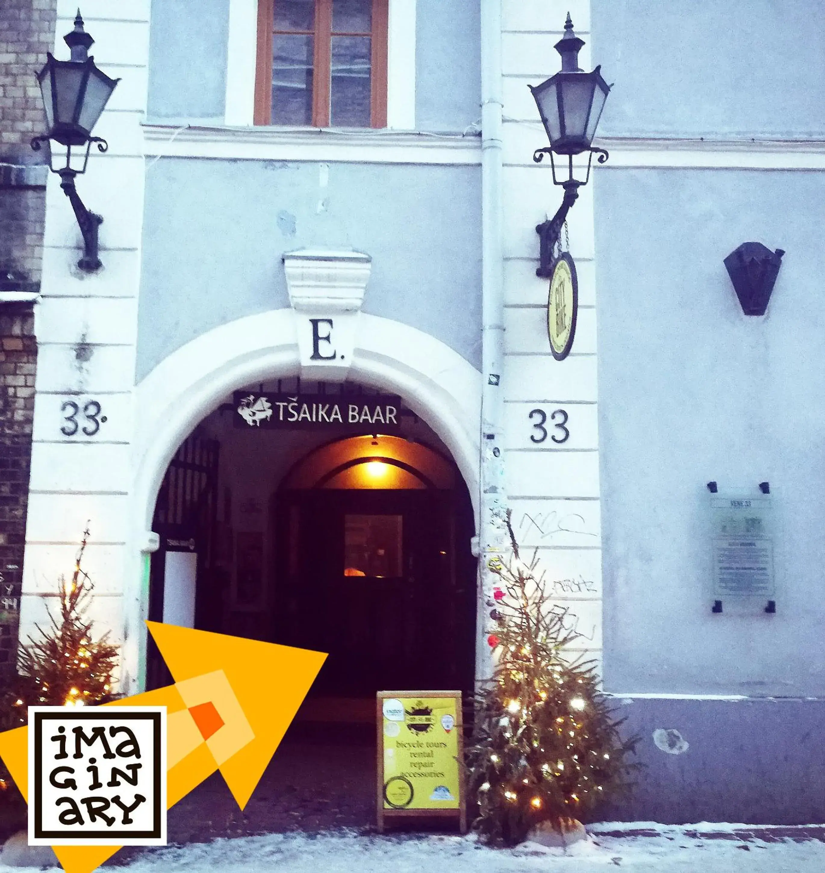 Property building in Imaginary Hostel Property building in Imaginary Hostel