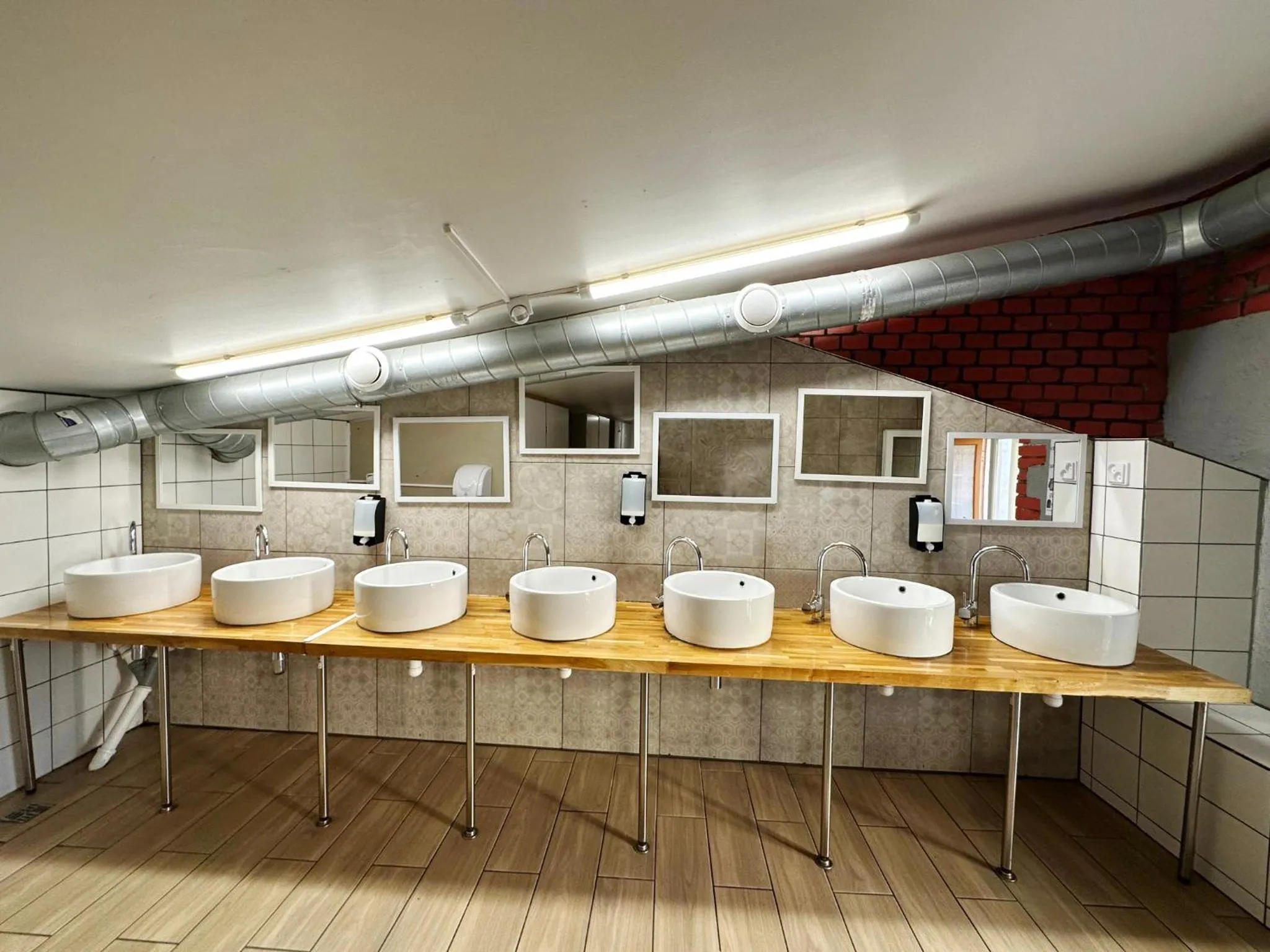 Bathroom in Imaginary Hostel