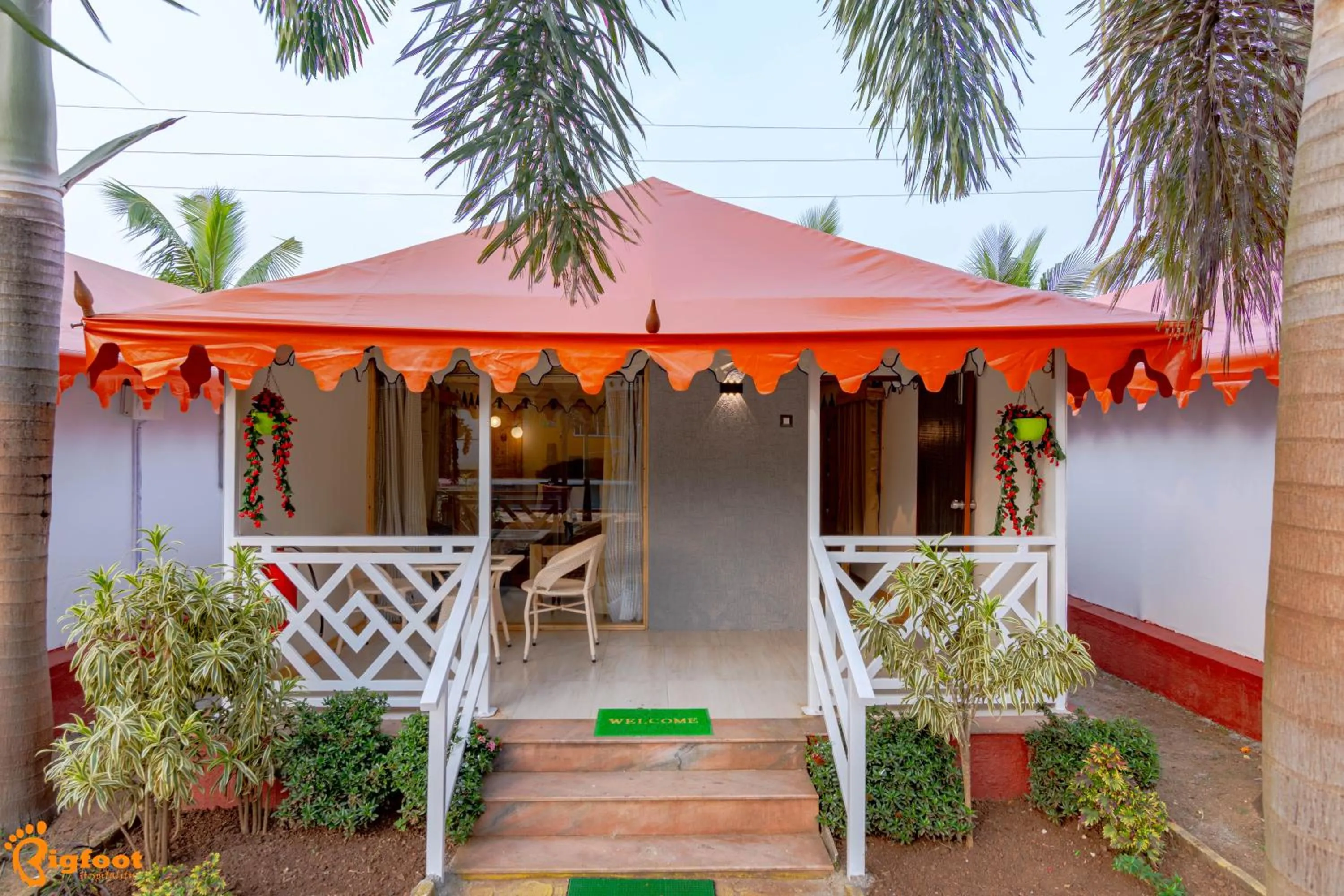 Patio in Natures Dreamland Holiday Homes, Igatpuri
