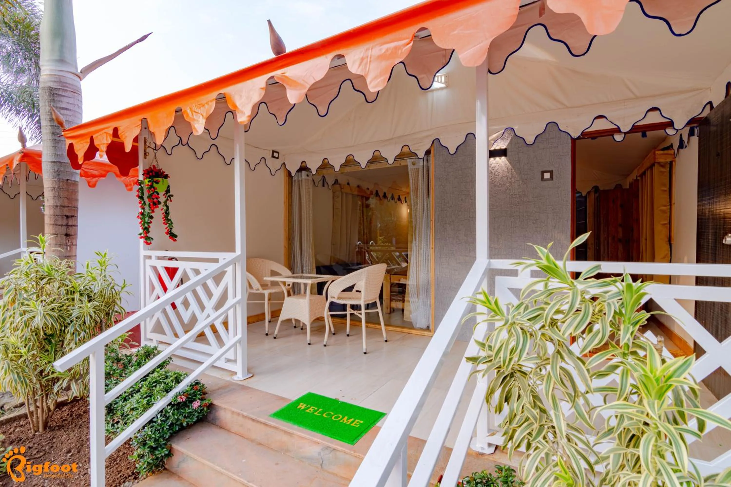 Balcony/Terrace in Natures Dreamland Holiday Homes, Igatpuri