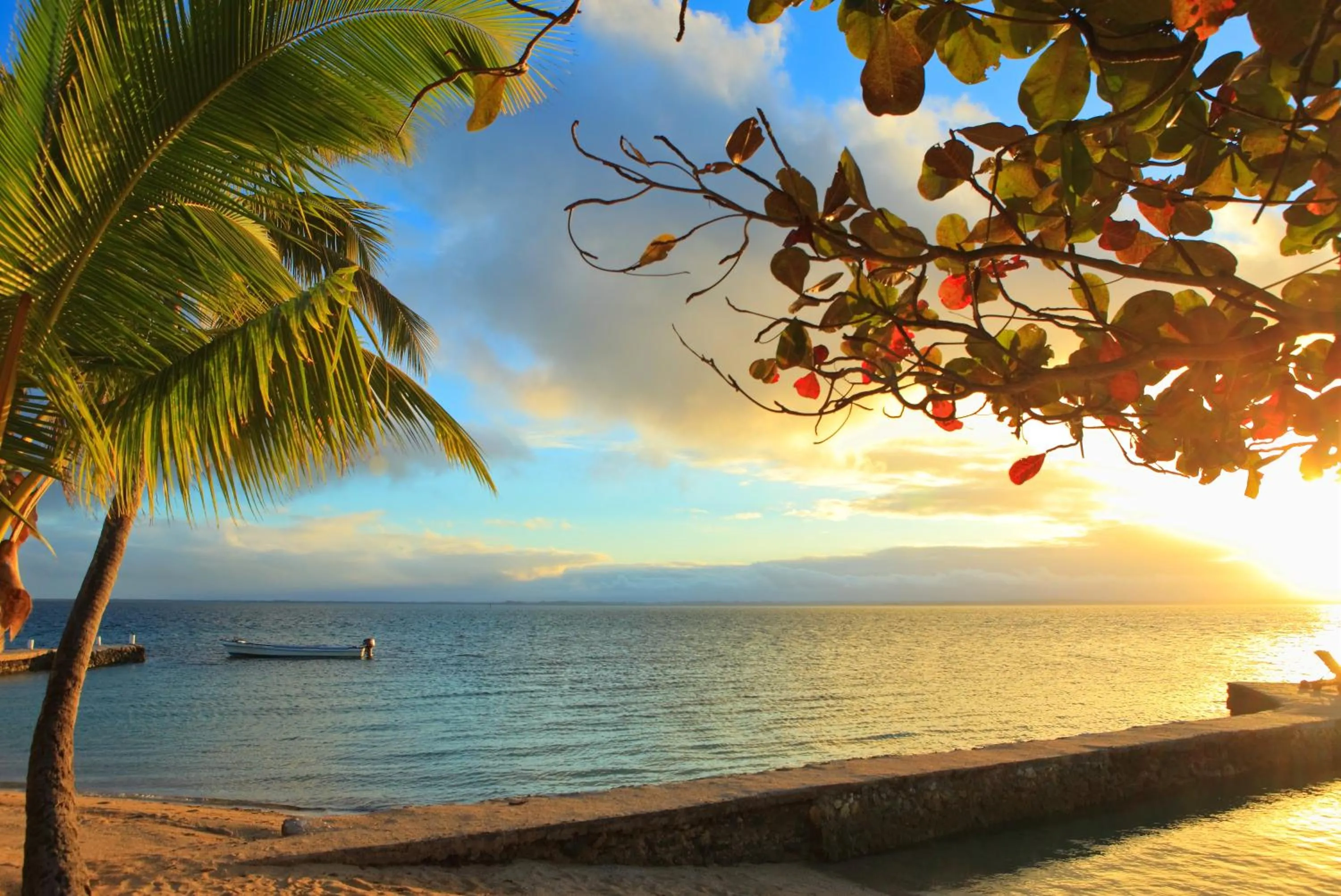 On site in Toberua Island Resort