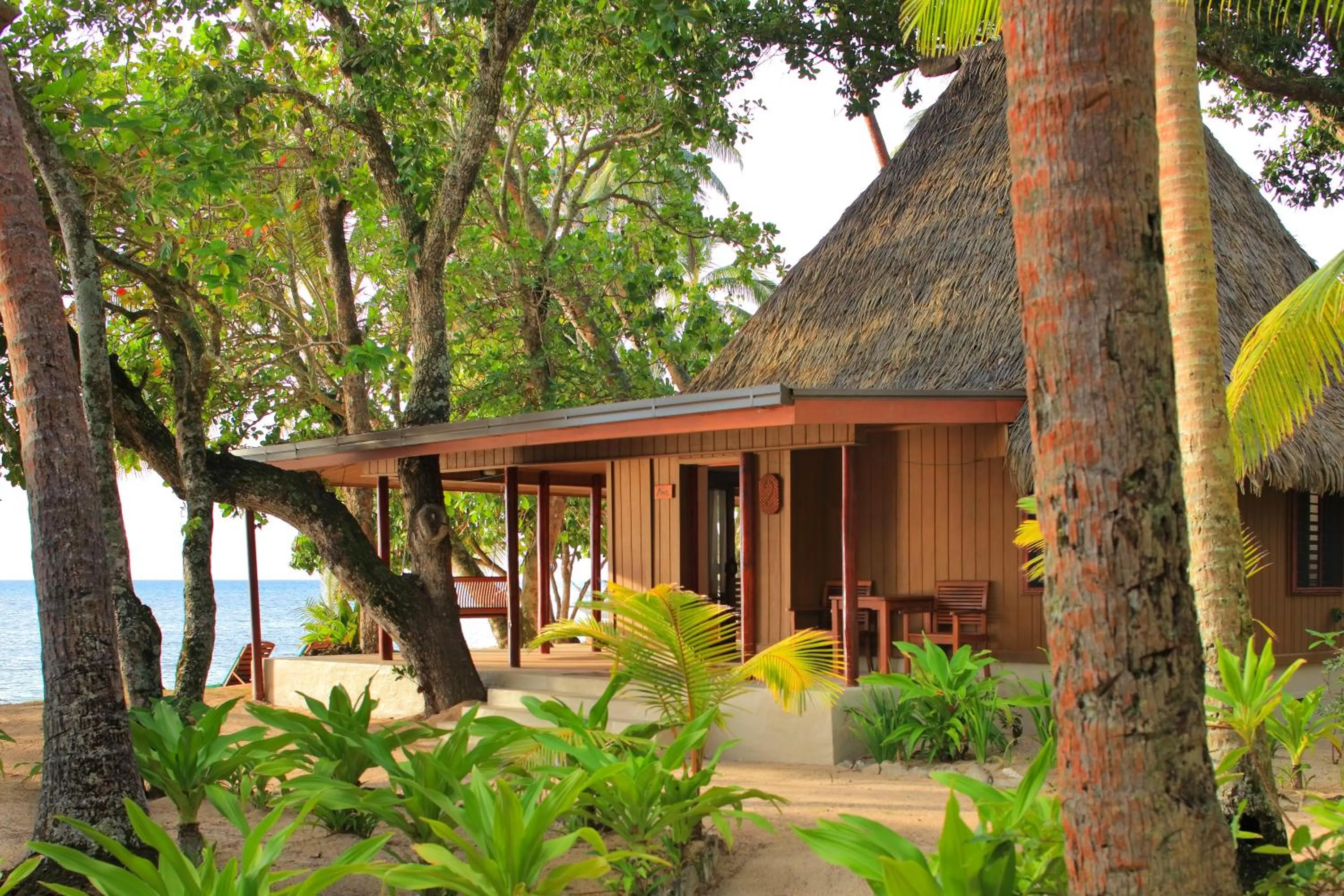 Property building in Toberua Island Resort