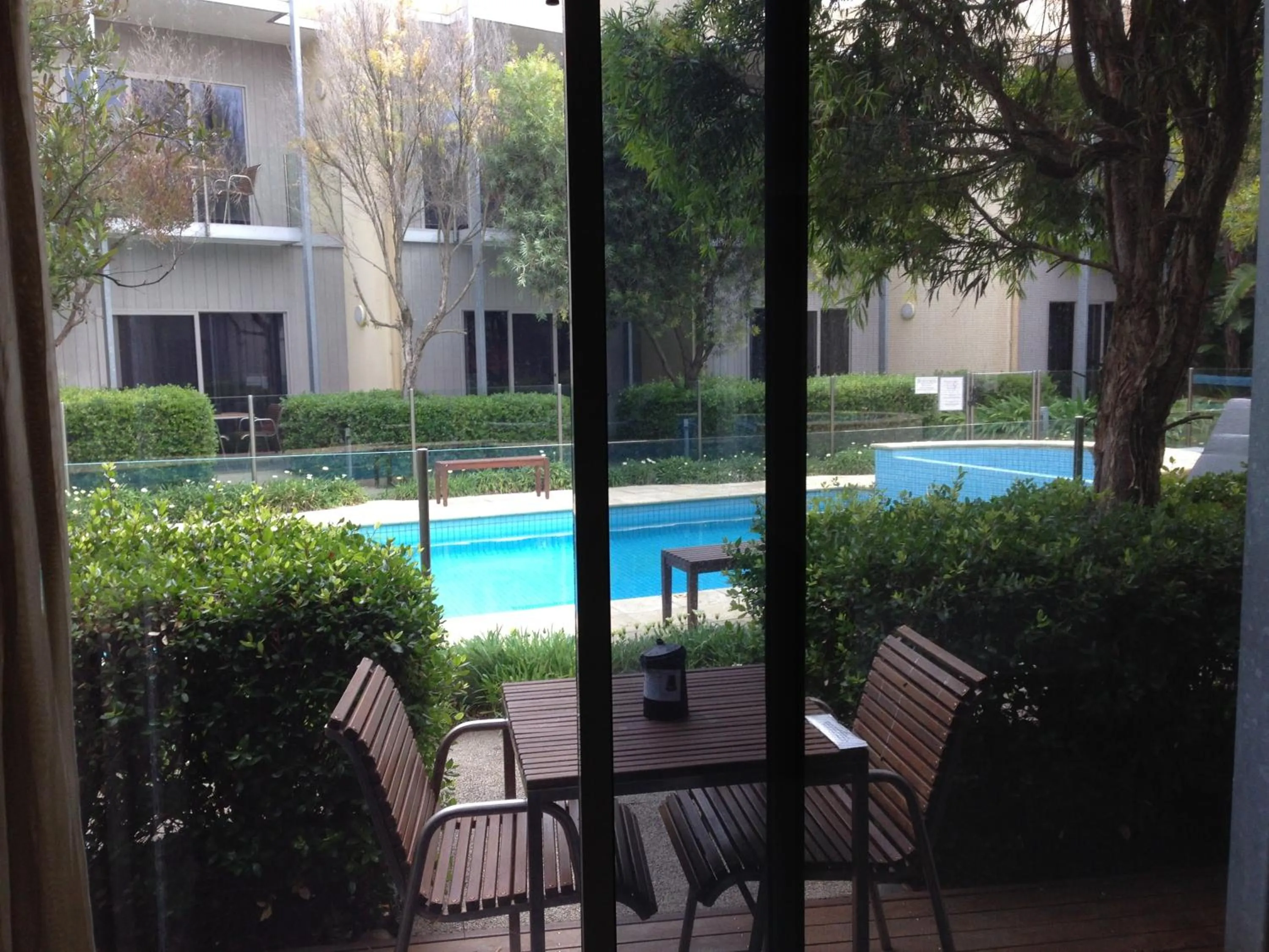 Balcony/Terrace, Swimming Pool in Rye Hotel - One Four Nelson