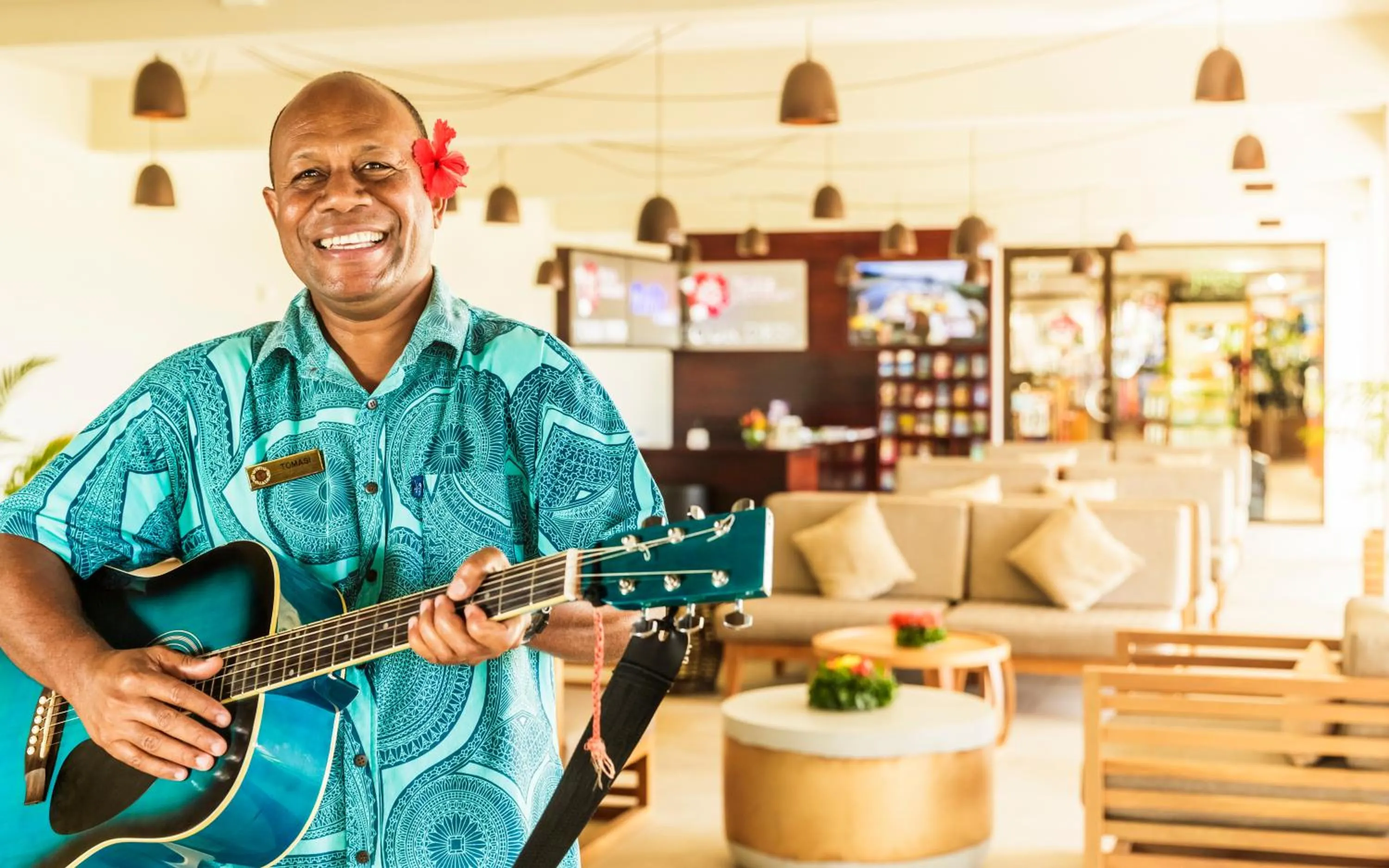 Staff in Tokatoka Resort Hotel