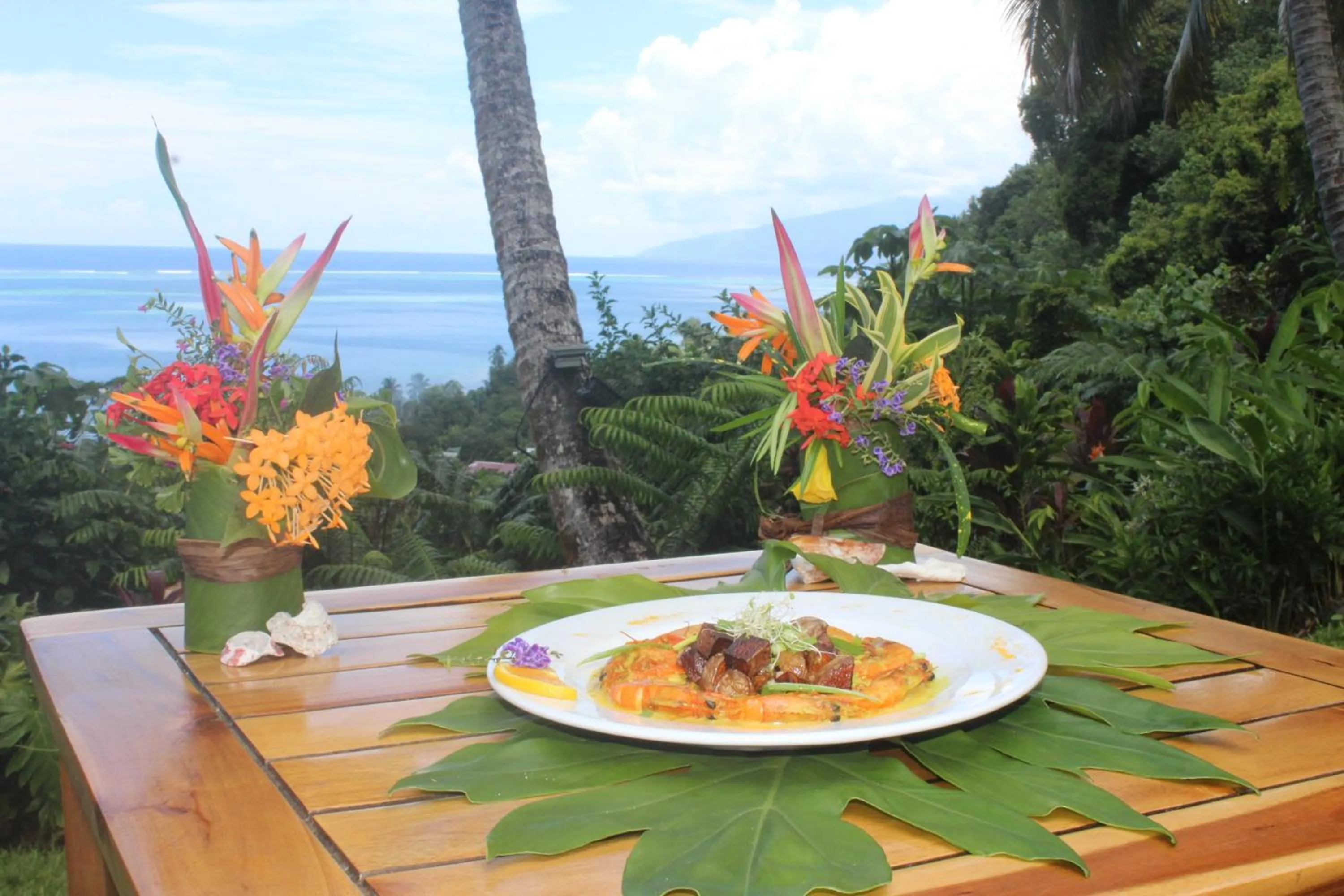 Dinner in Vanira Lodge
