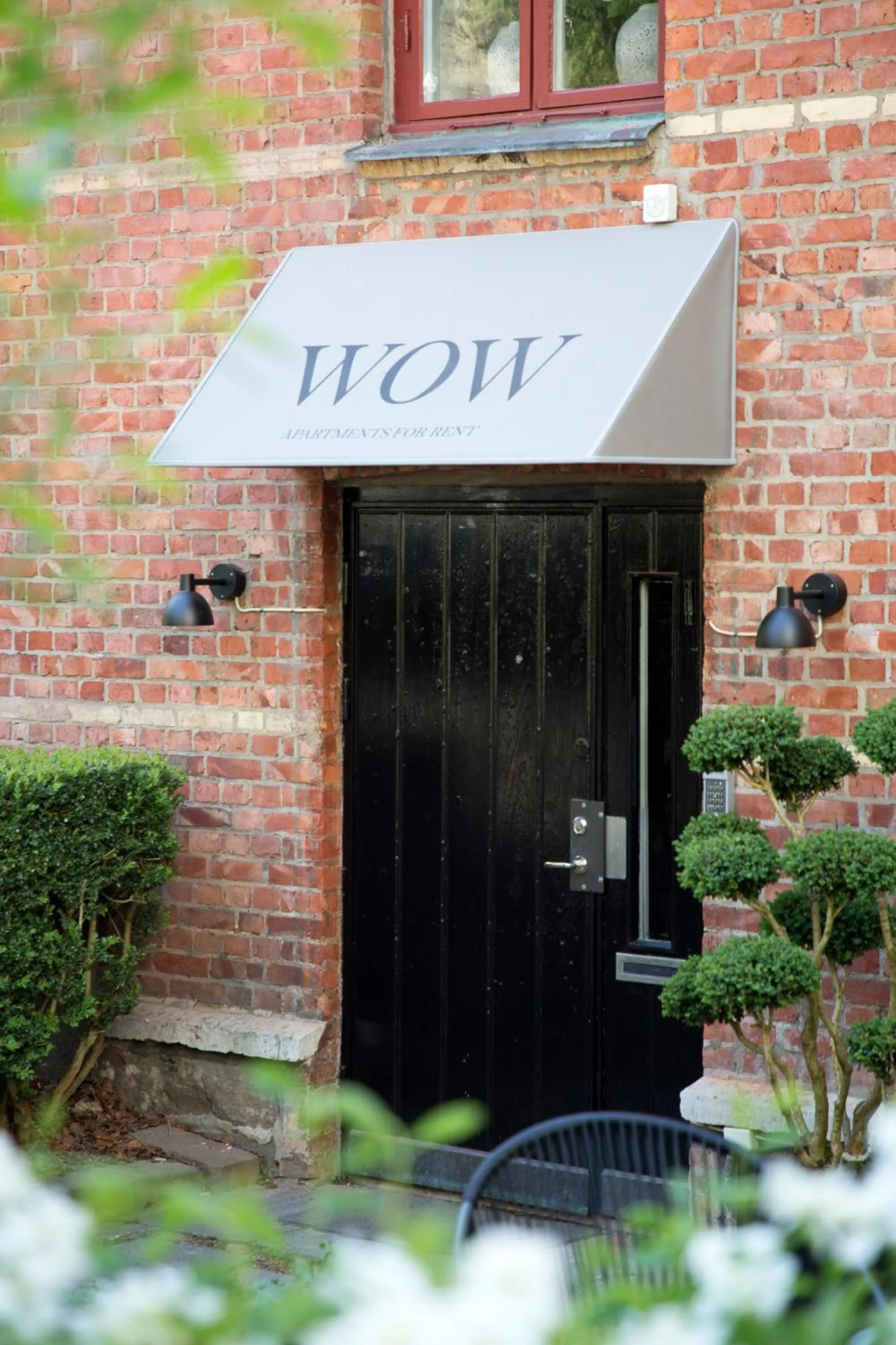 Facade/entrance in WOW, Föreningsgatan 9