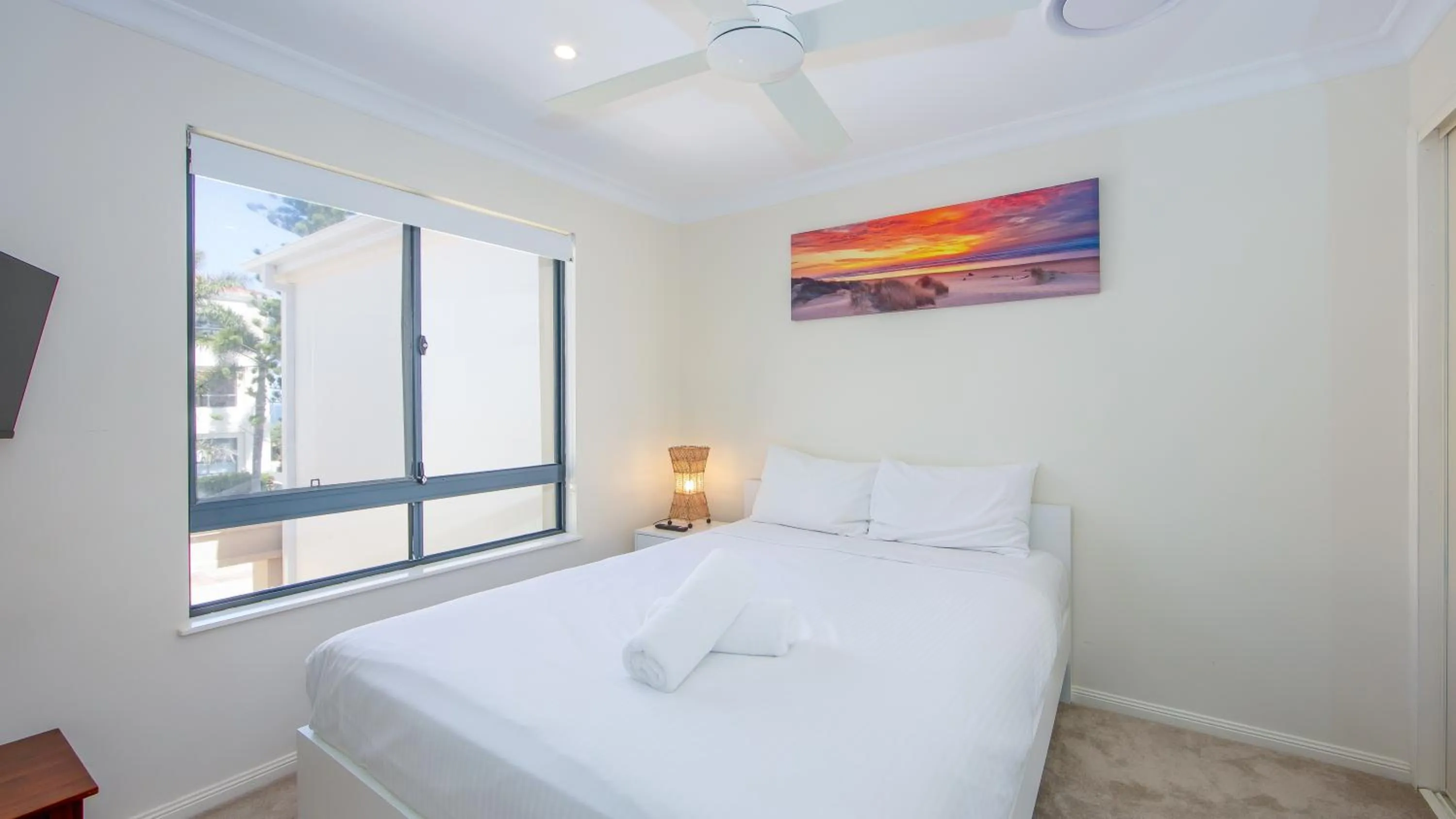 Bed in The Sands Resort at Yamba