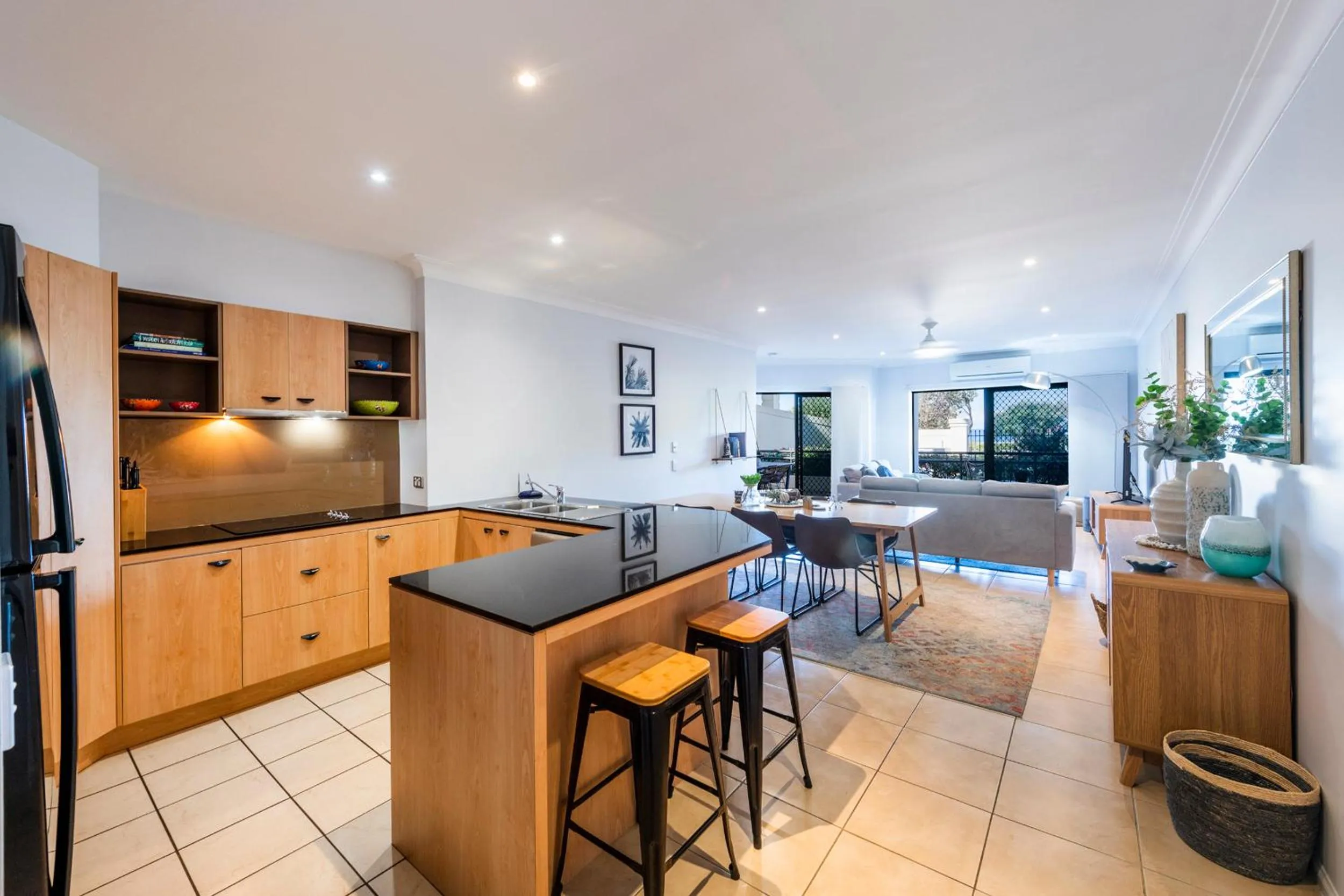 Kitchen or kitchenette in The Sands Resort at Yamba