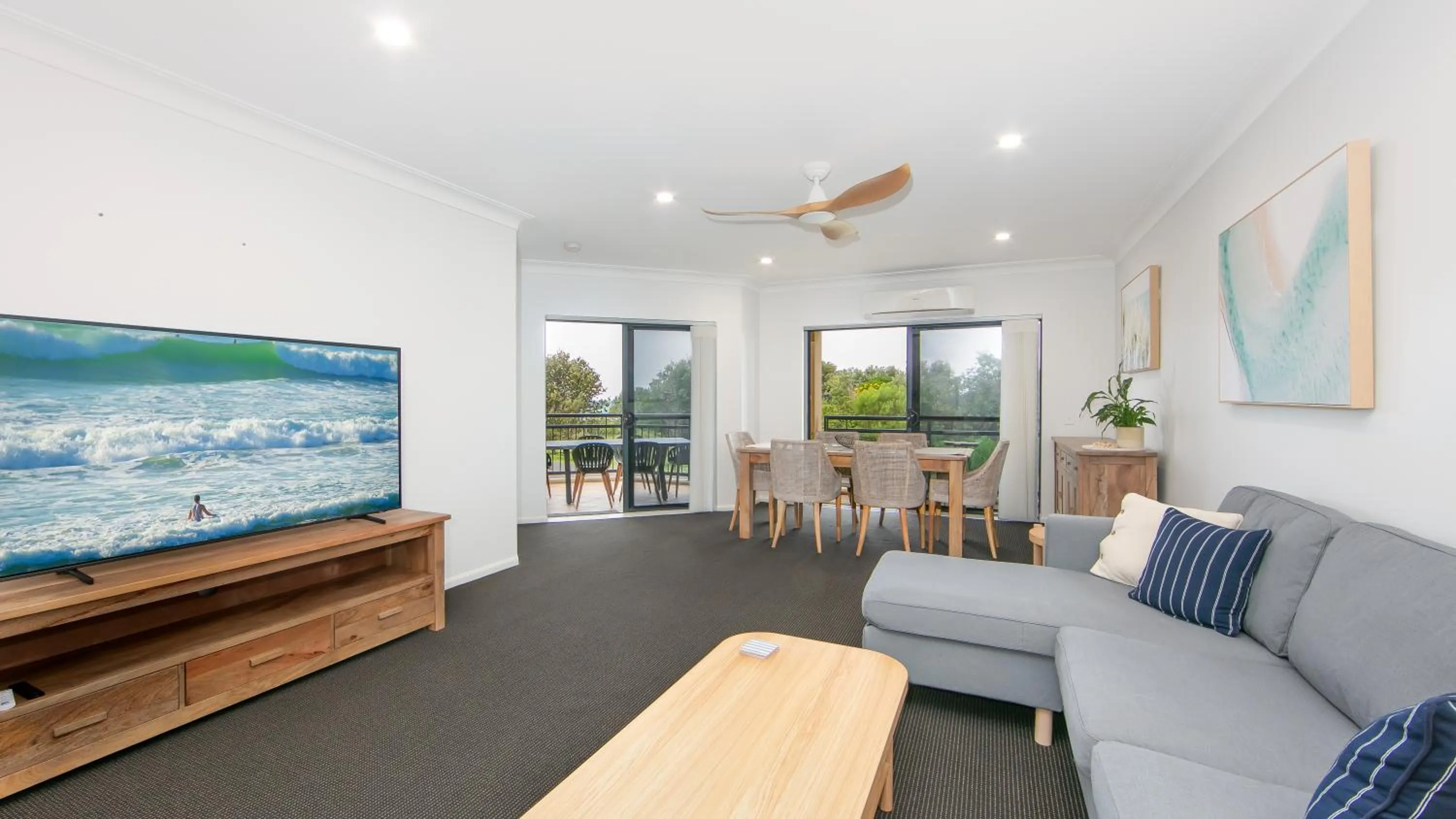 Living room in The Sands Resort at Yamba