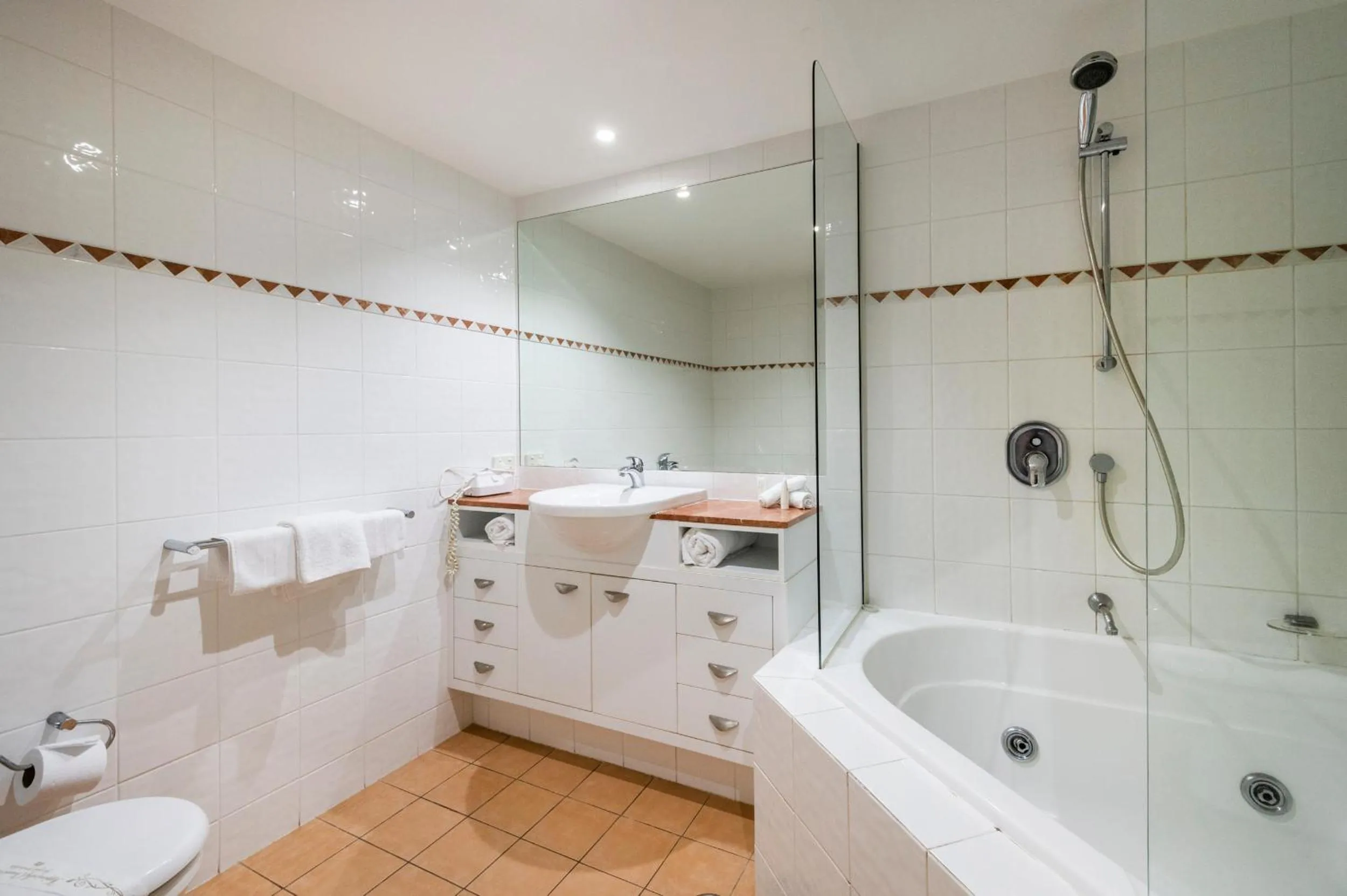 Shower in The Sands Resort at Yamba