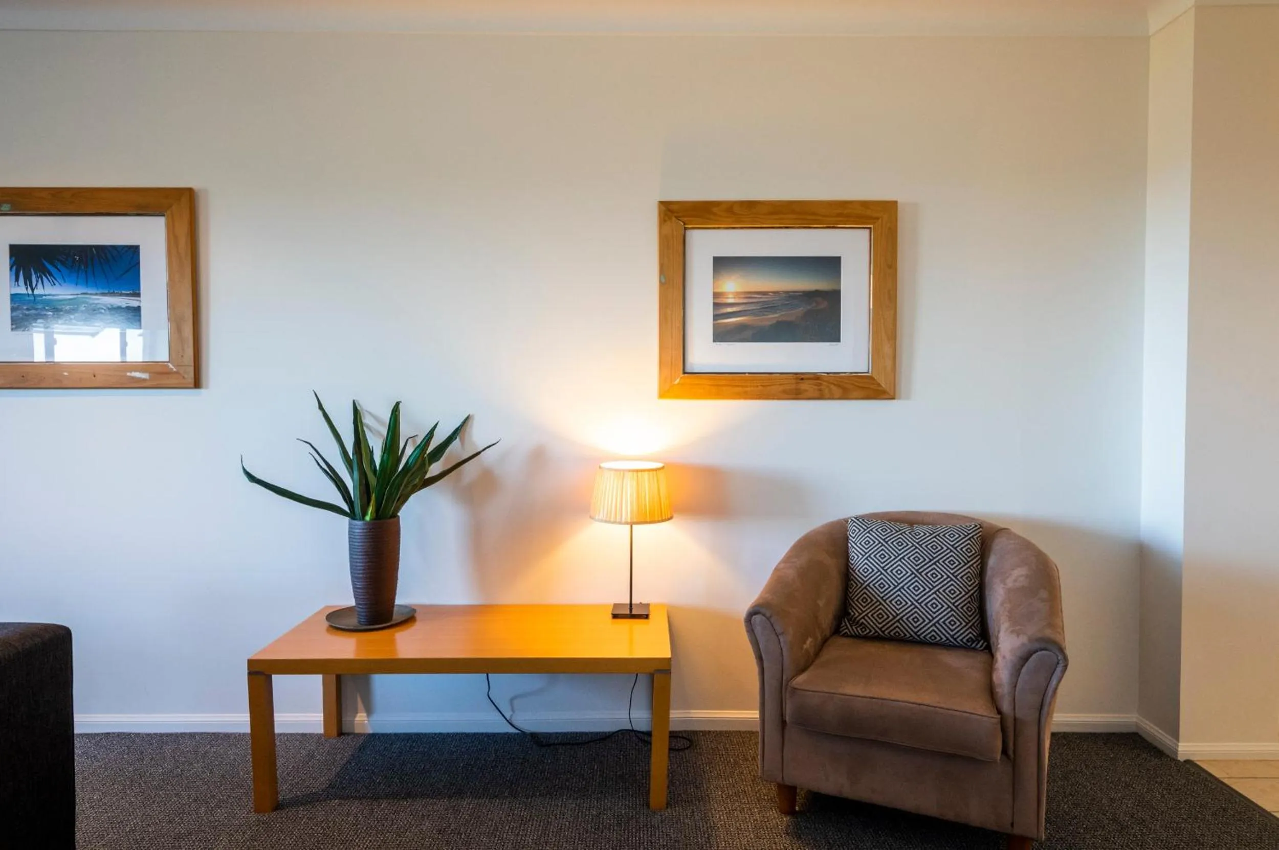 Living room in The Sands Resort at Yamba