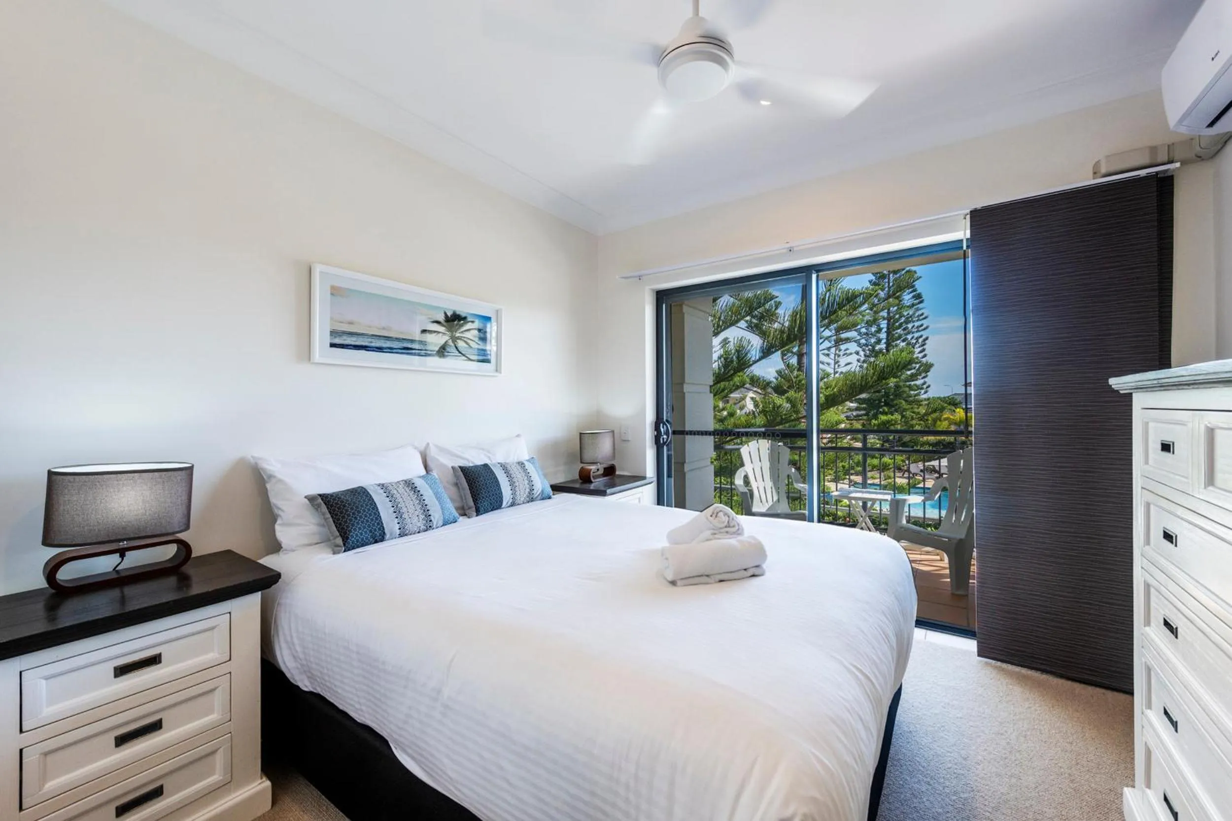 Bed in The Sands Resort at Yamba