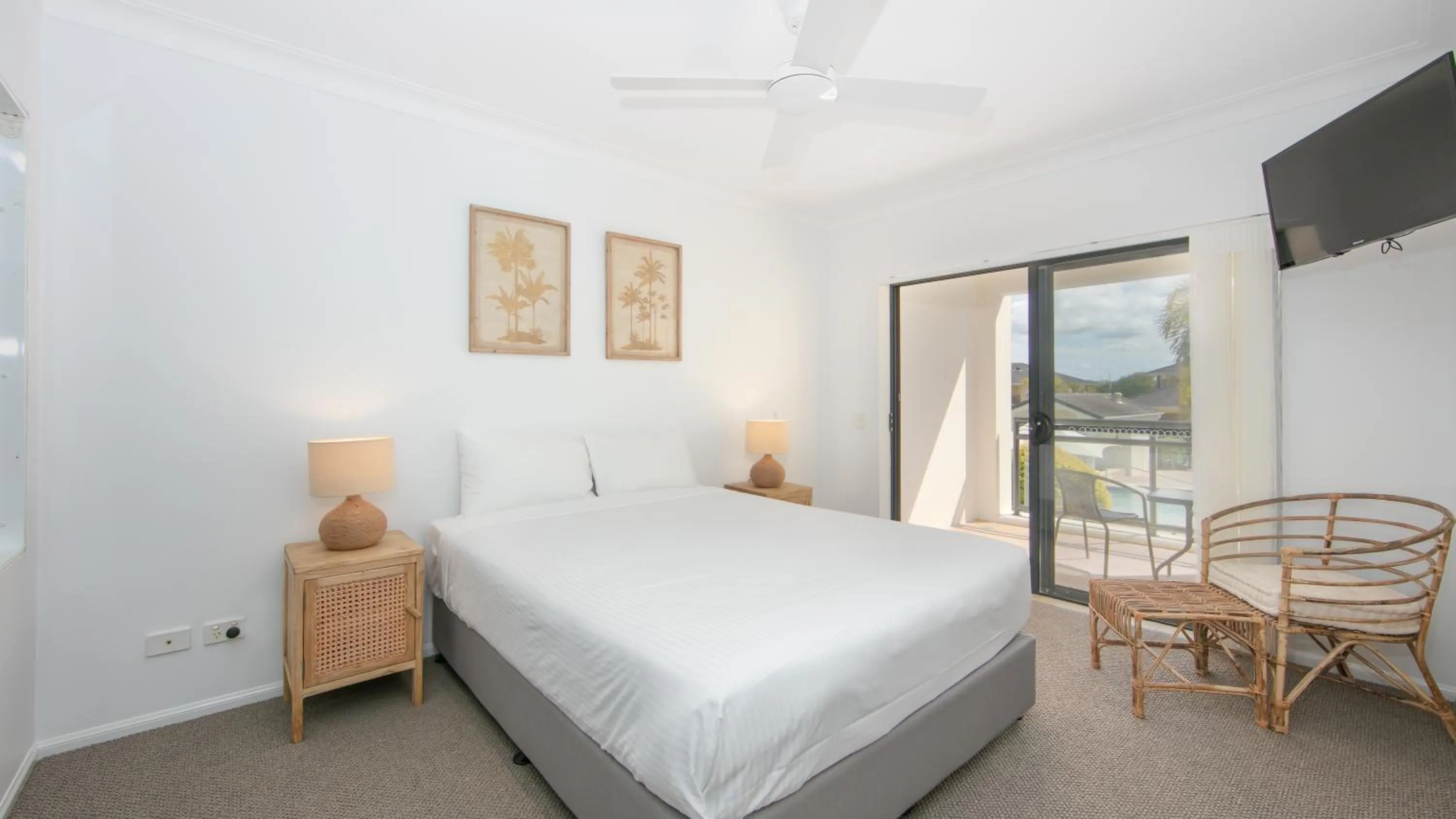 Bed in The Sands Resort at Yamba