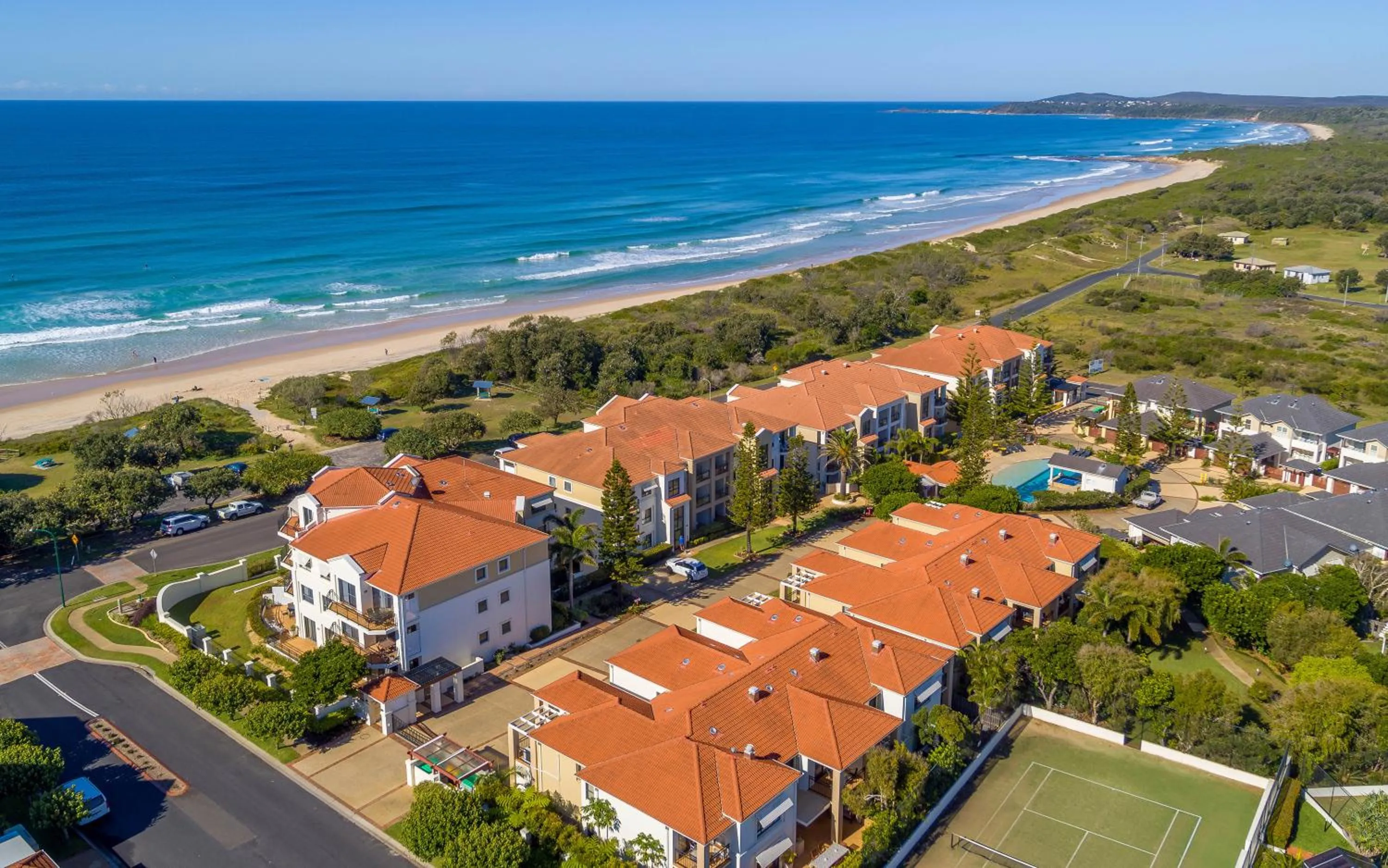 Bird's eye view in The Sands Resort at Yamba