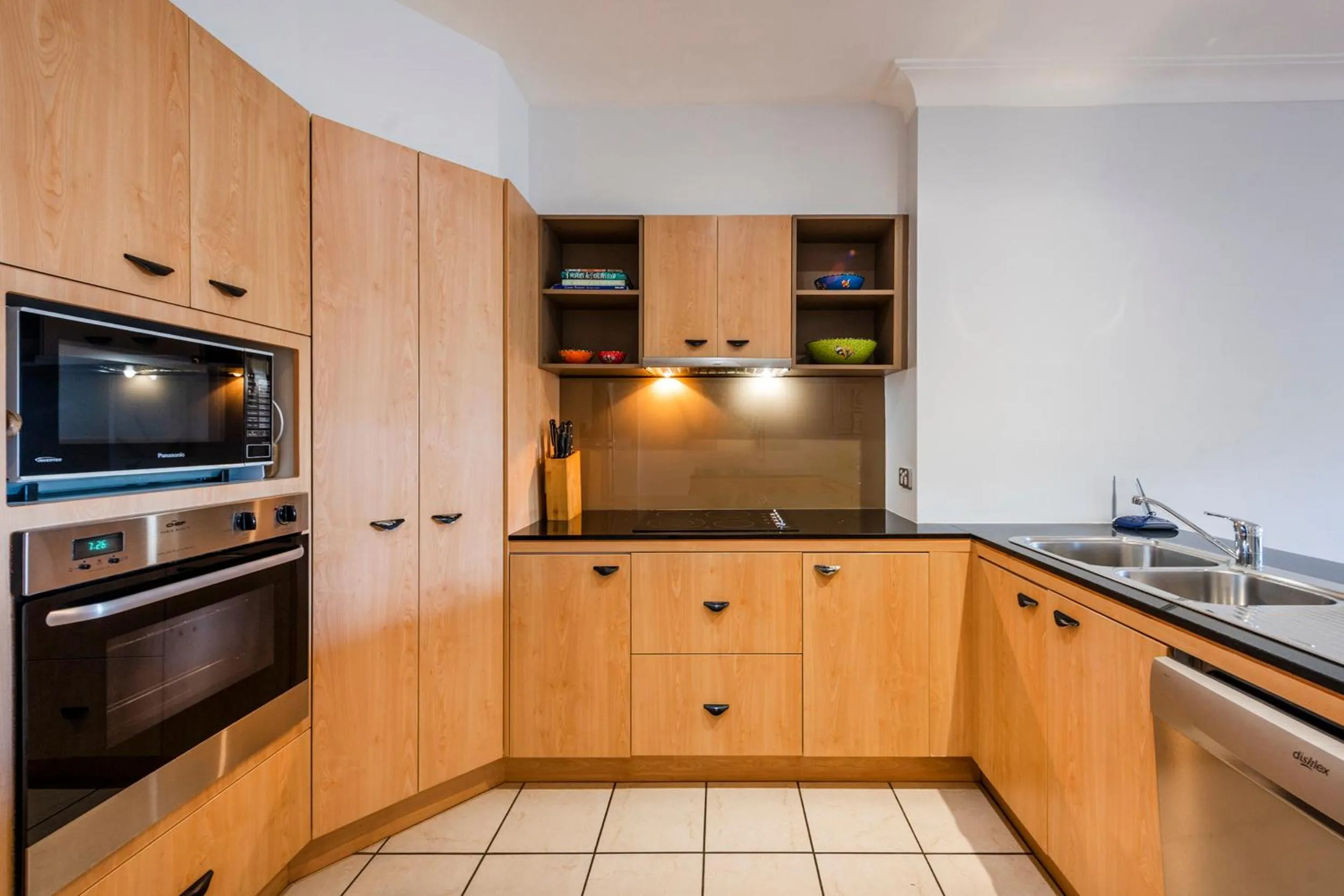 Kitchen or kitchenette in The Sands Resort at Yamba