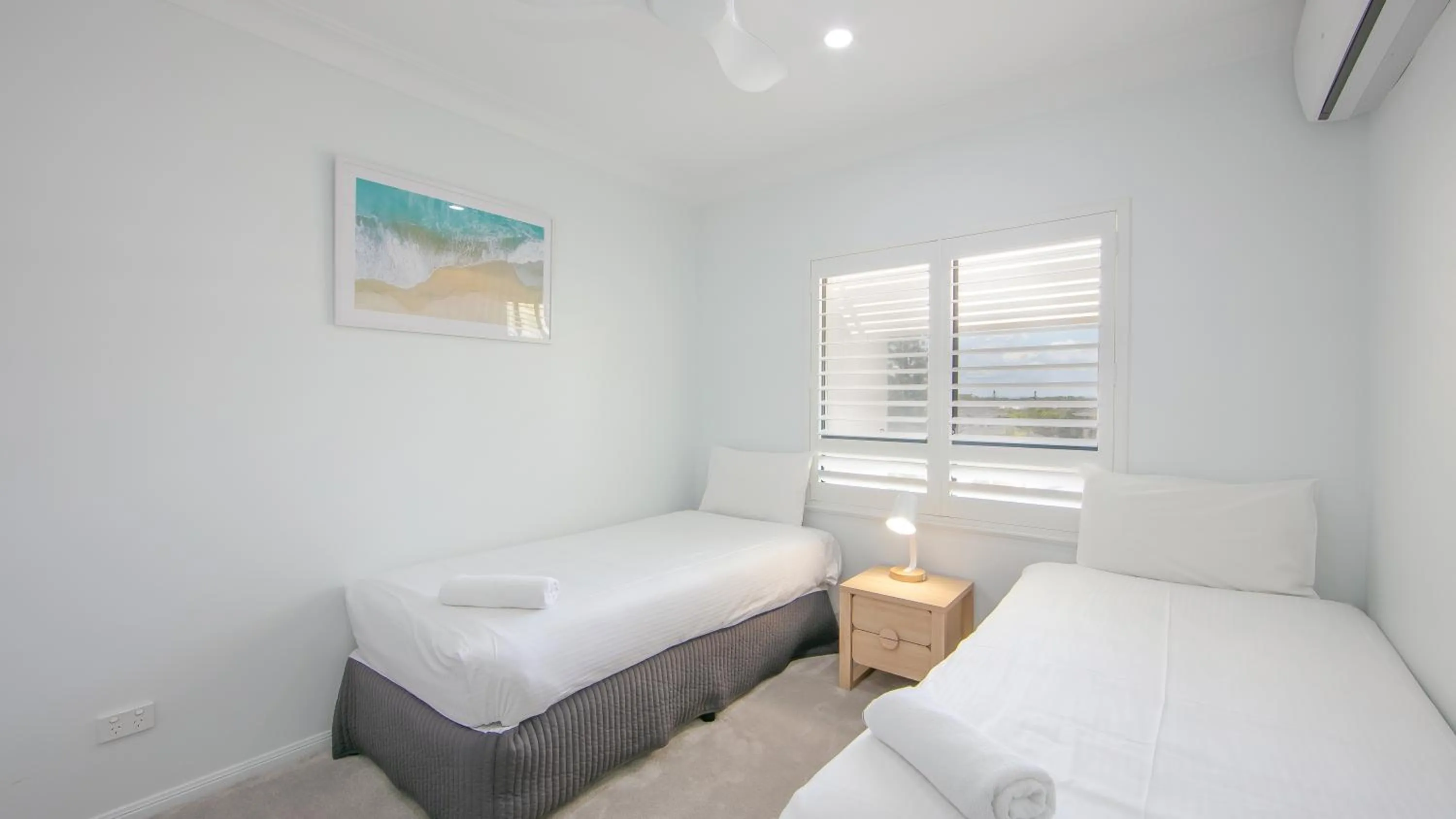 Bed in The Sands Resort at Yamba