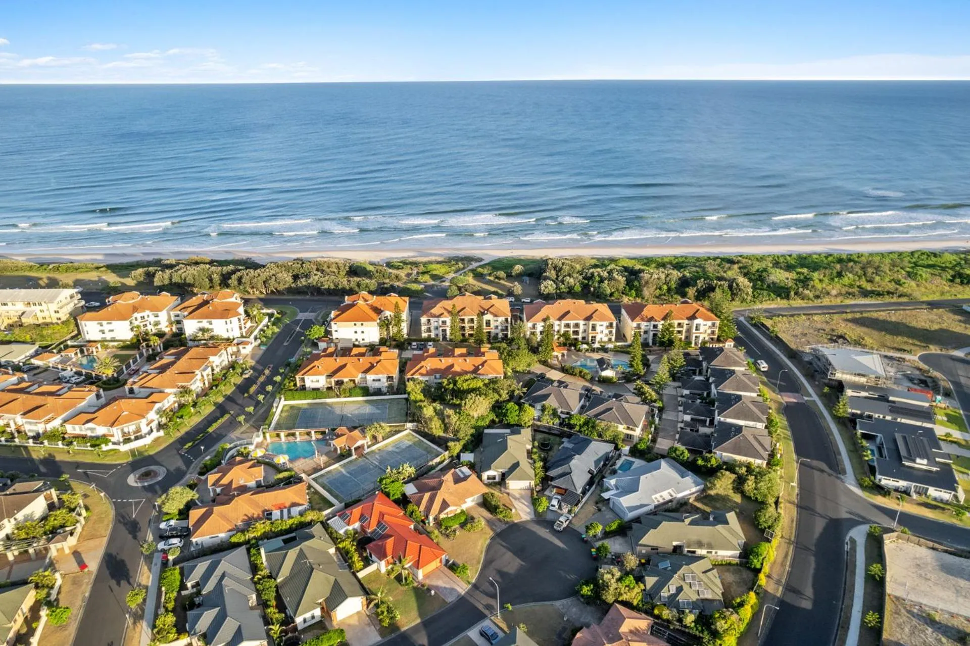 Property building in The Sands Resort at Yamba