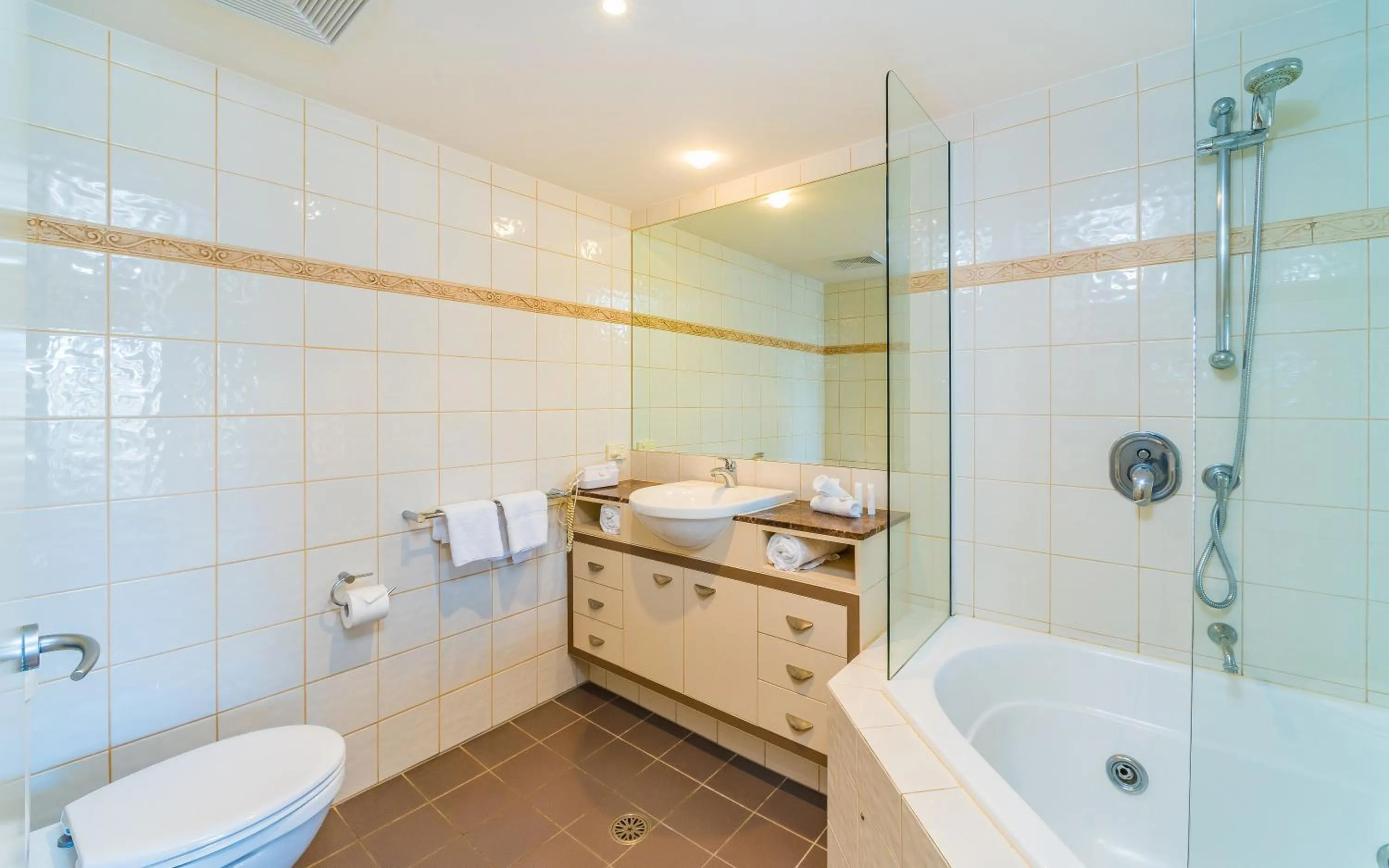 Shower in The Sands Resort at Yamba