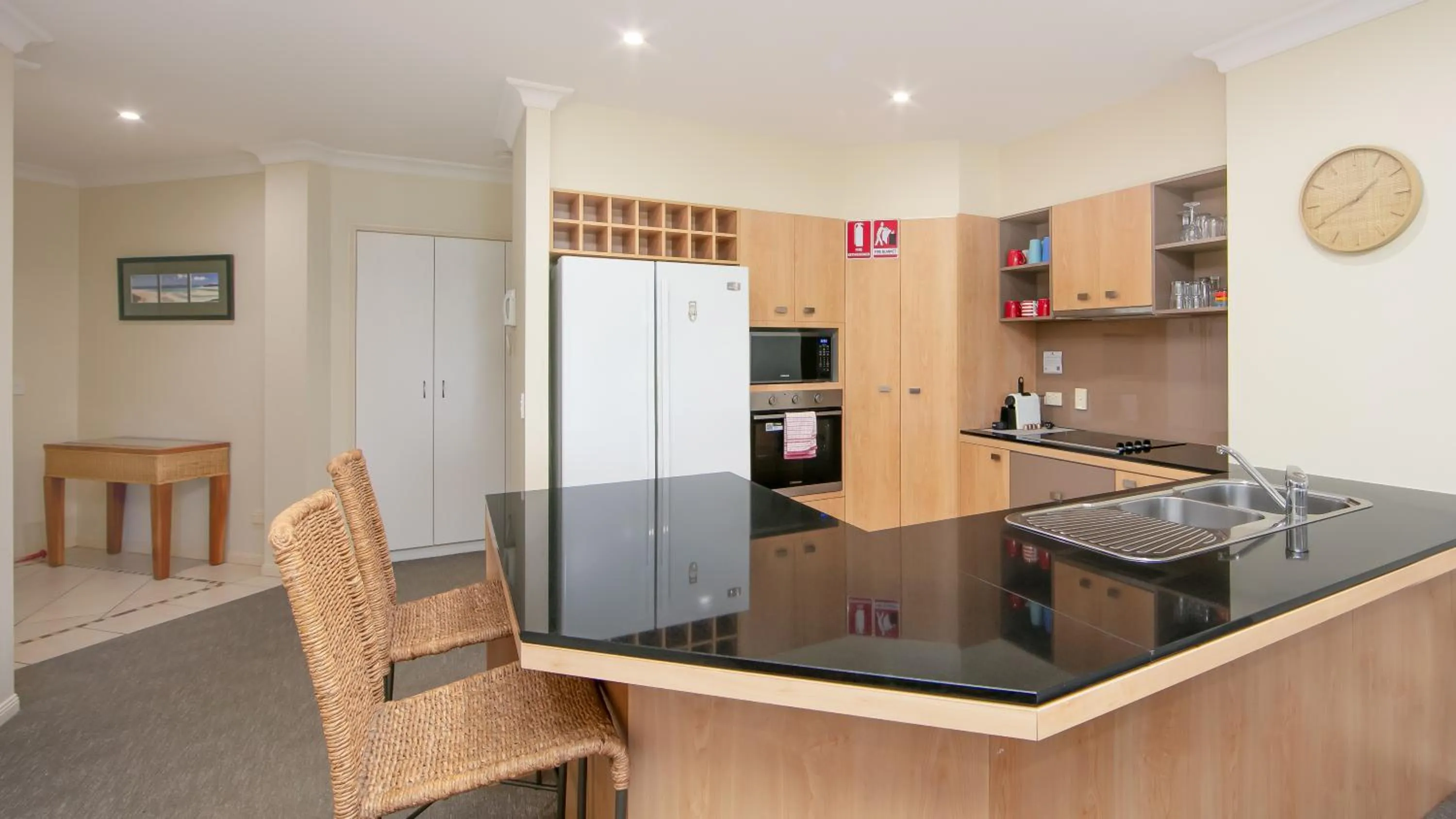 Kitchen or kitchenette in The Sands Resort at Yamba