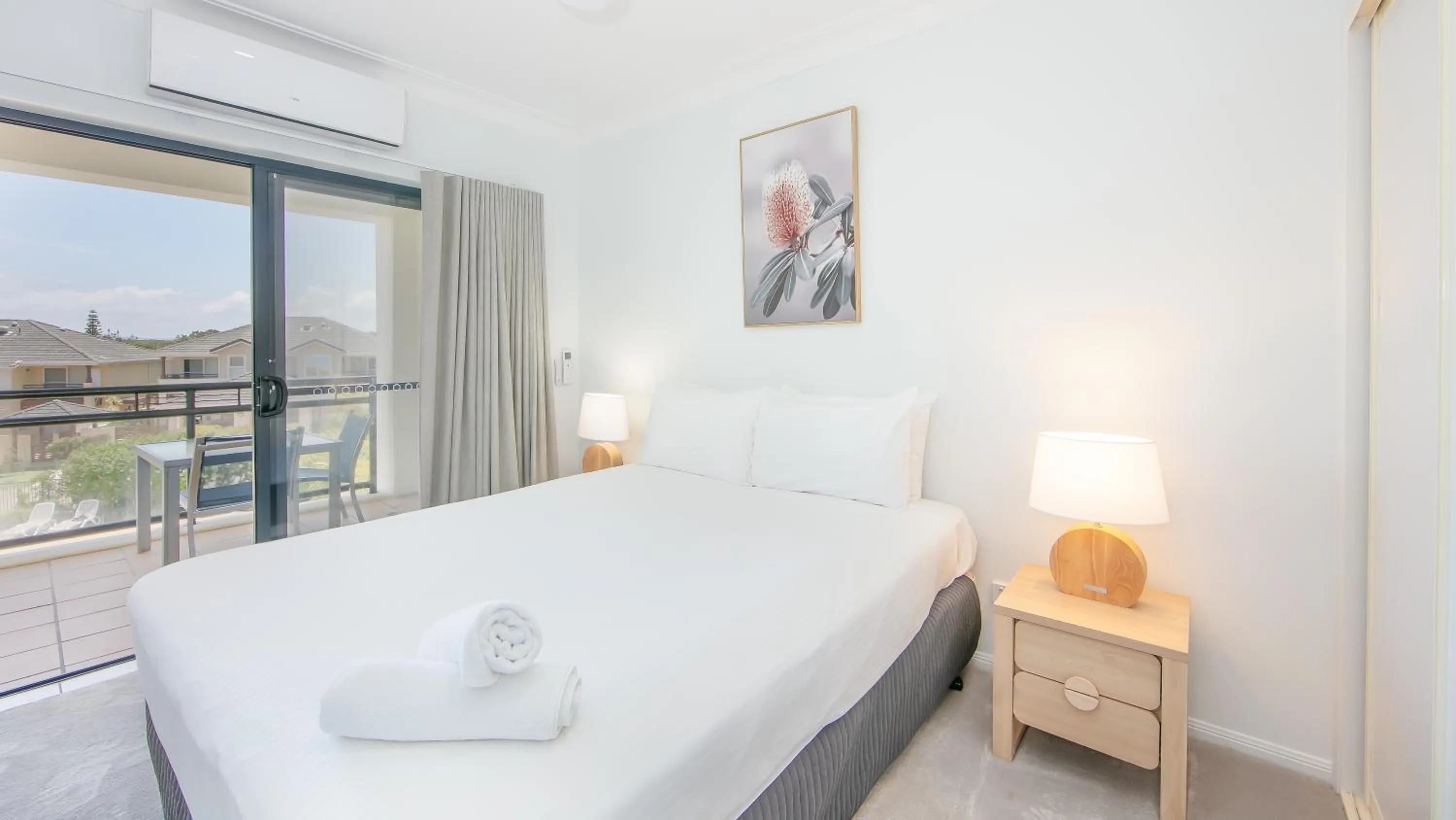 Bed in The Sands Resort at Yamba