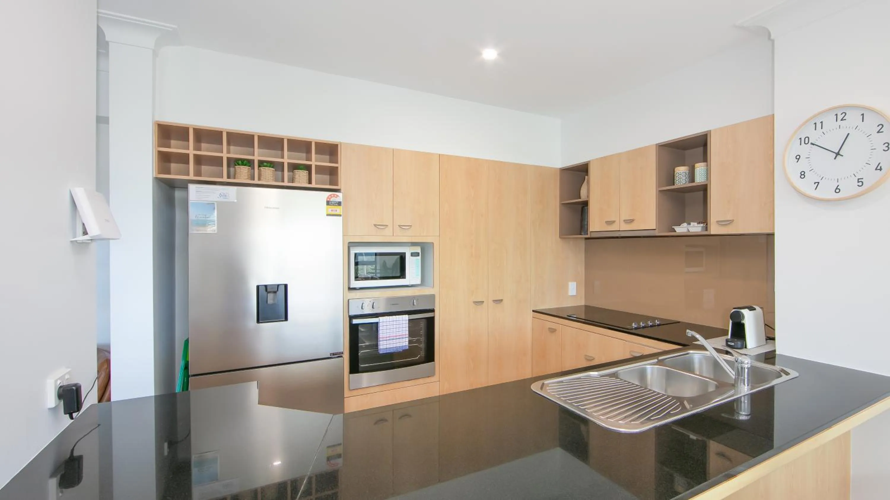Kitchen or kitchenette in The Sands Resort at Yamba
