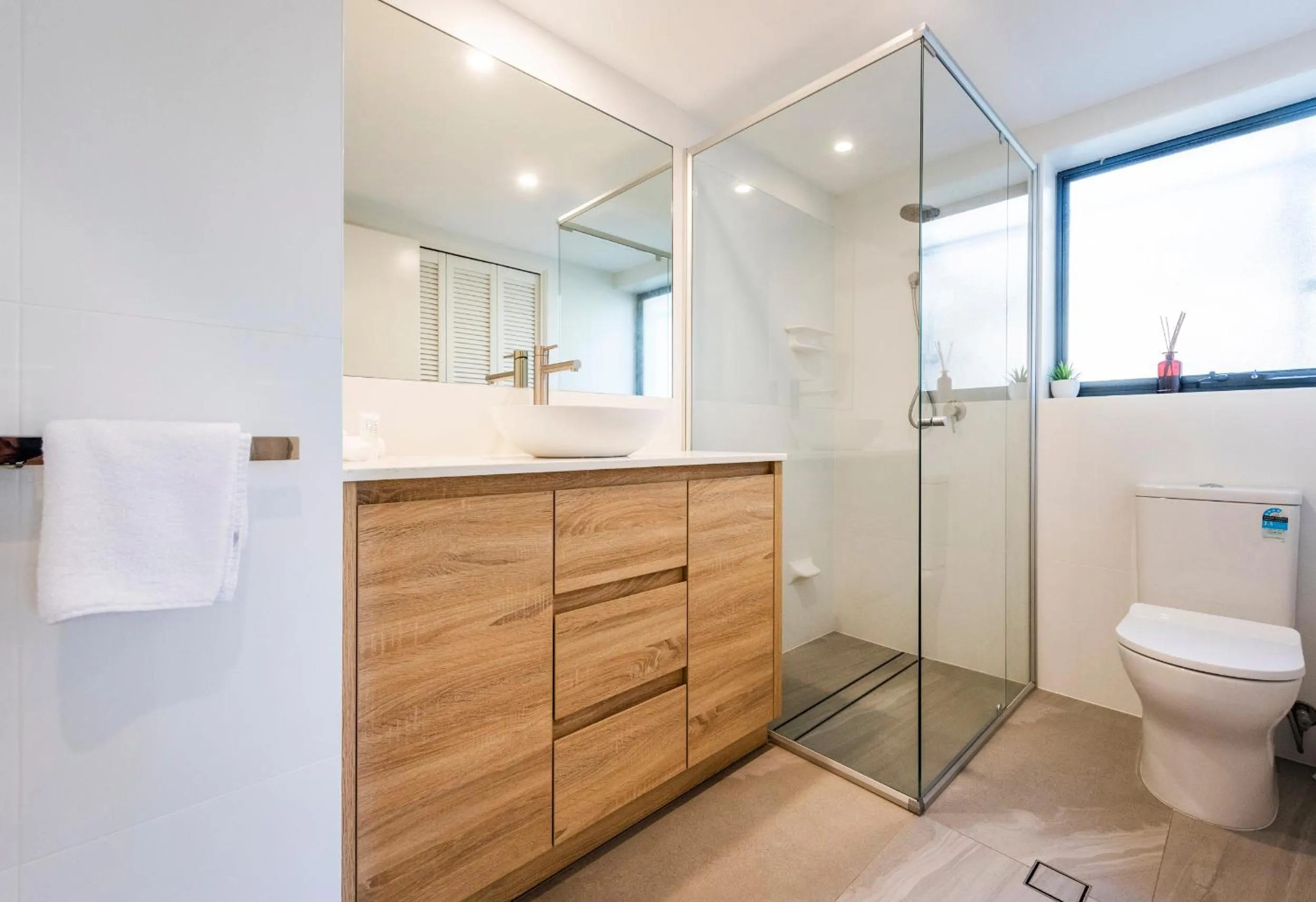 Shower in The Sands Resort at Yamba