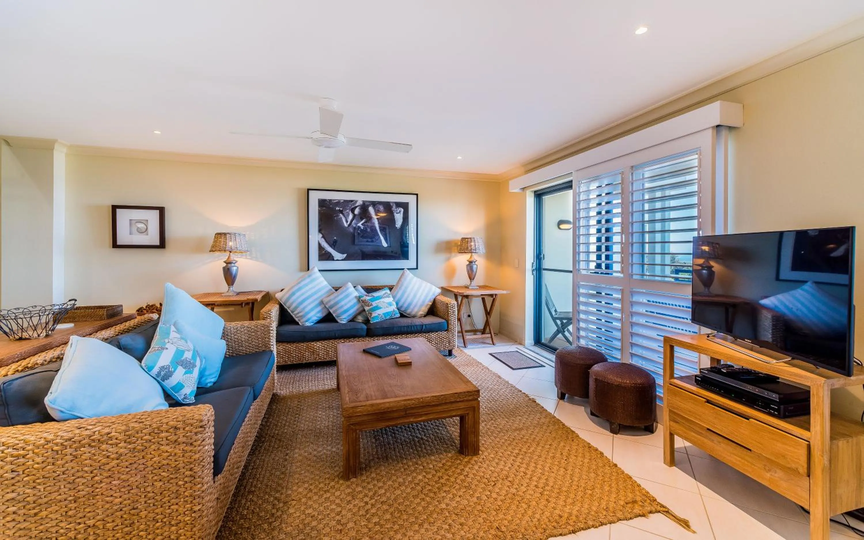 Living room in The Sands Resort at Yamba