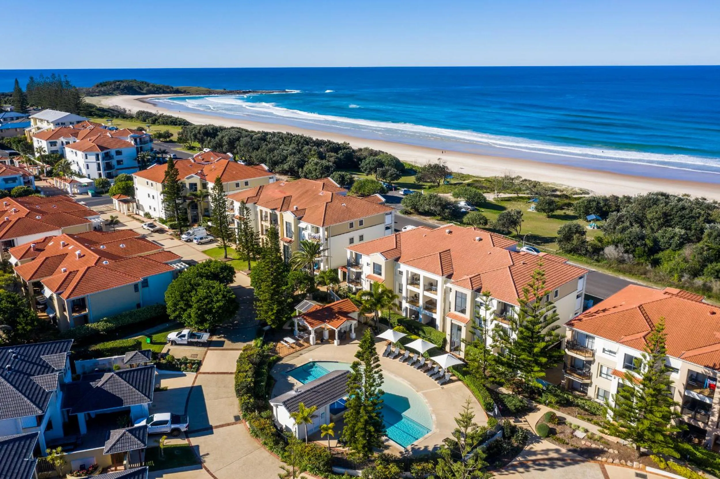 Bird's eye view in The Sands Resort at Yamba