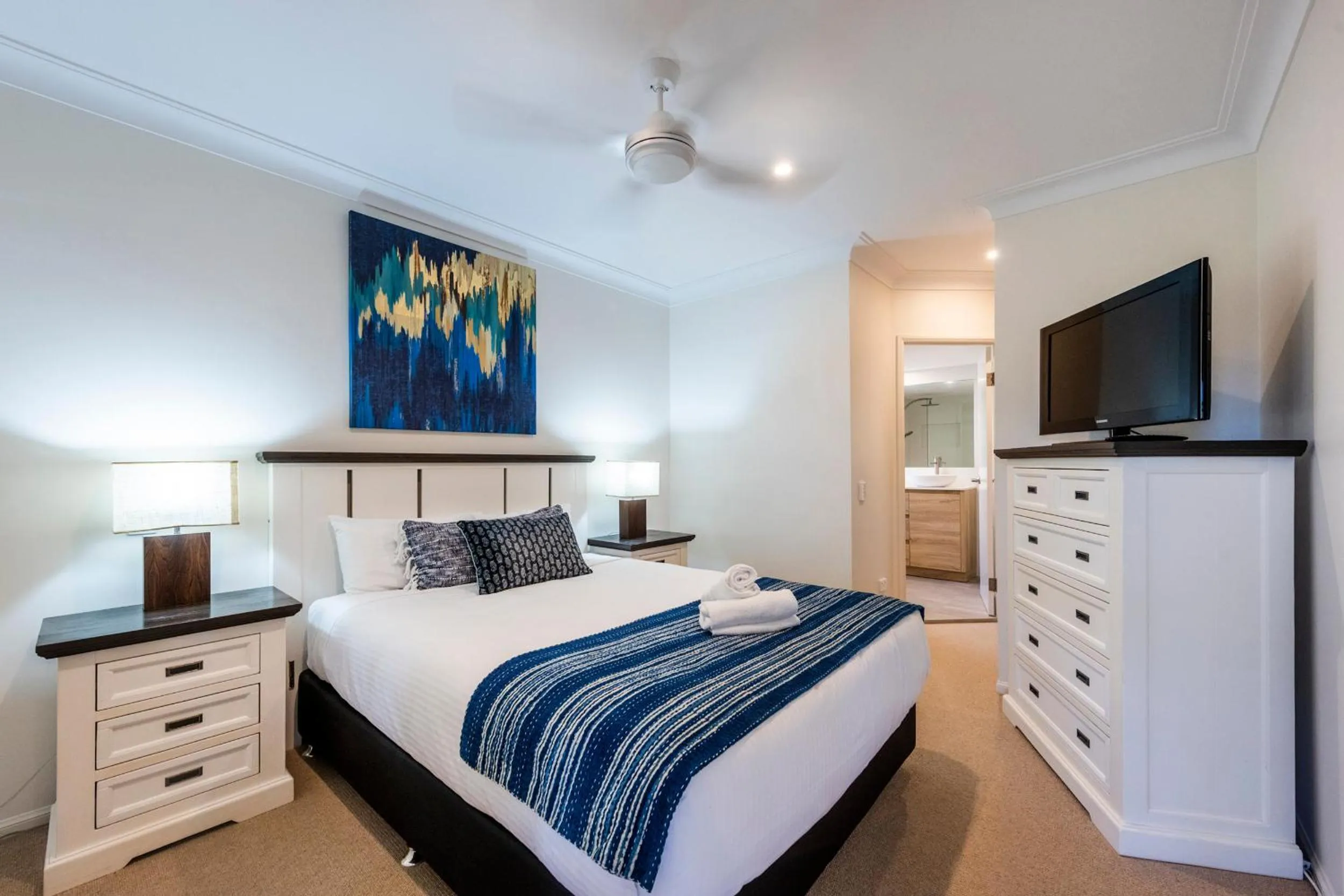 Bed in The Sands Resort at Yamba