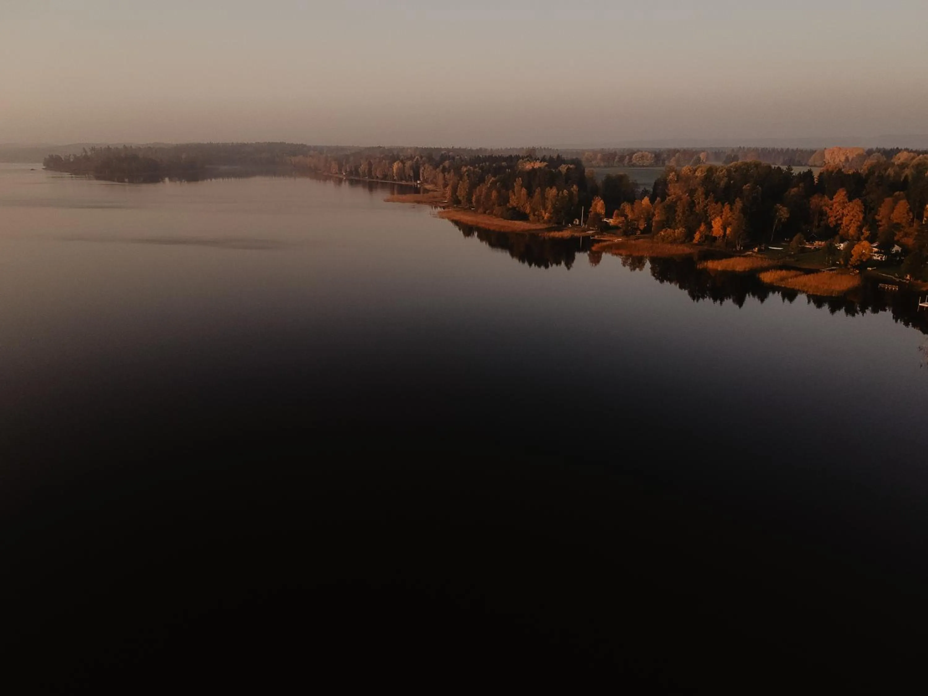 Lake view in Stiftsgården Tallnäs
