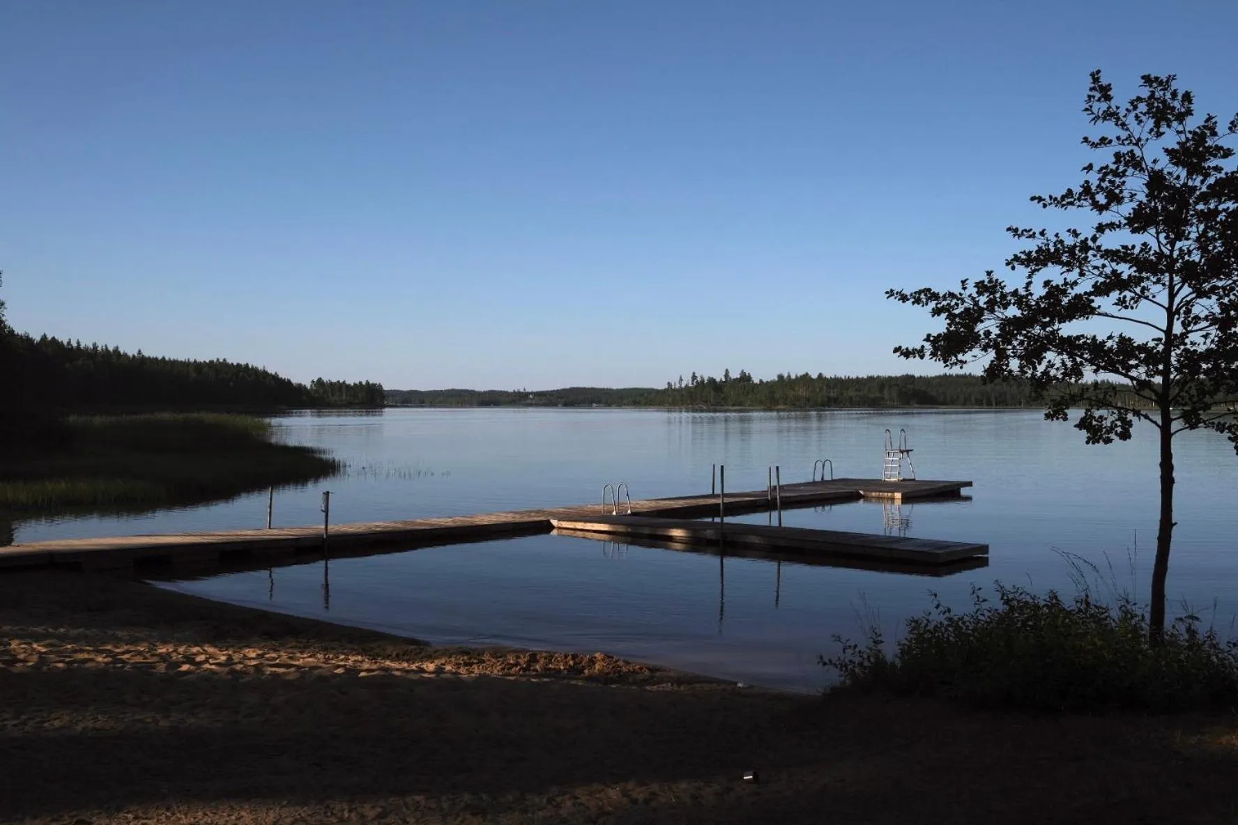 Lake view in Stiftsgården Tallnäs