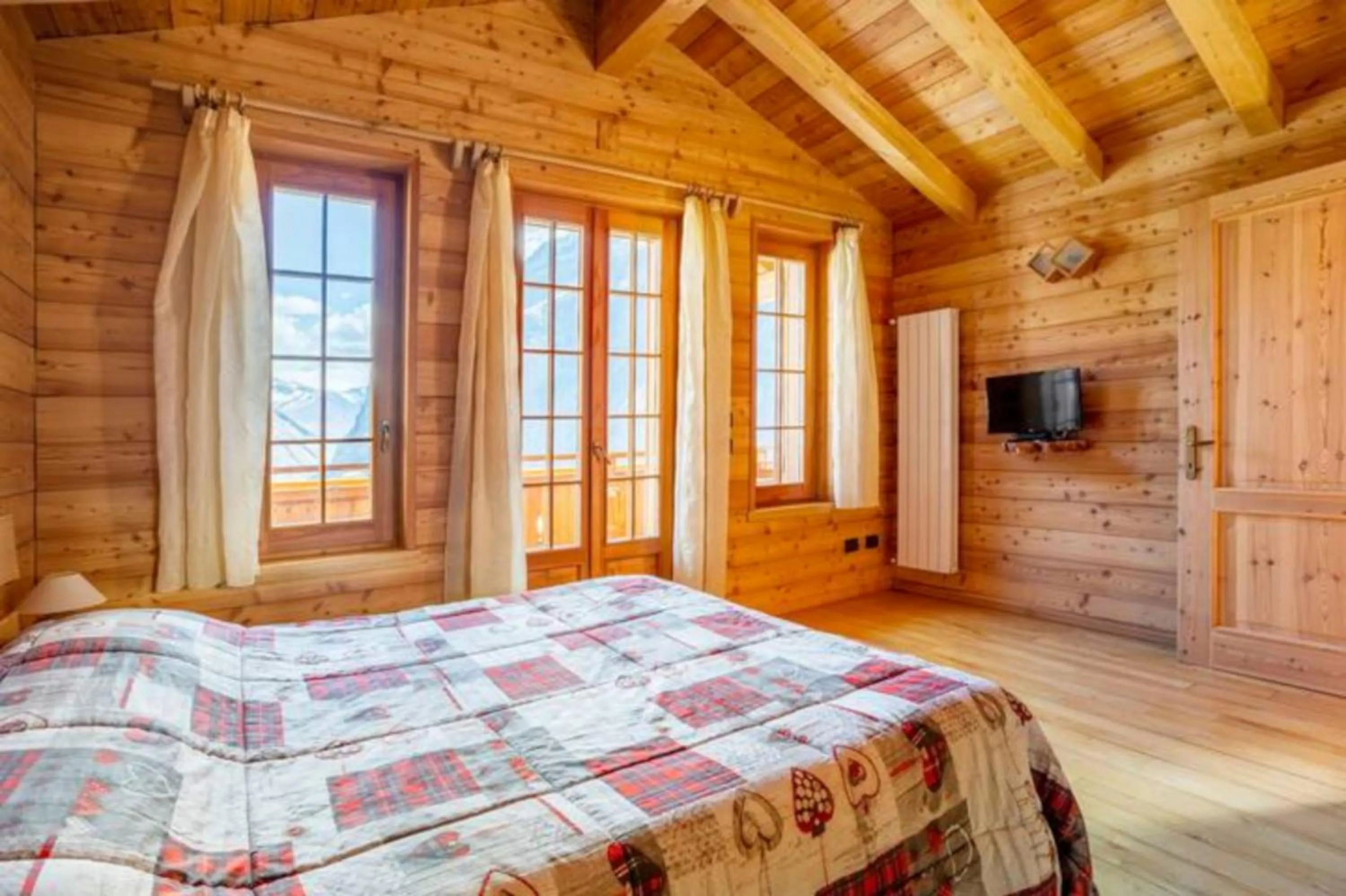 Bedroom, Bed in B&B Chalet Il Picchio