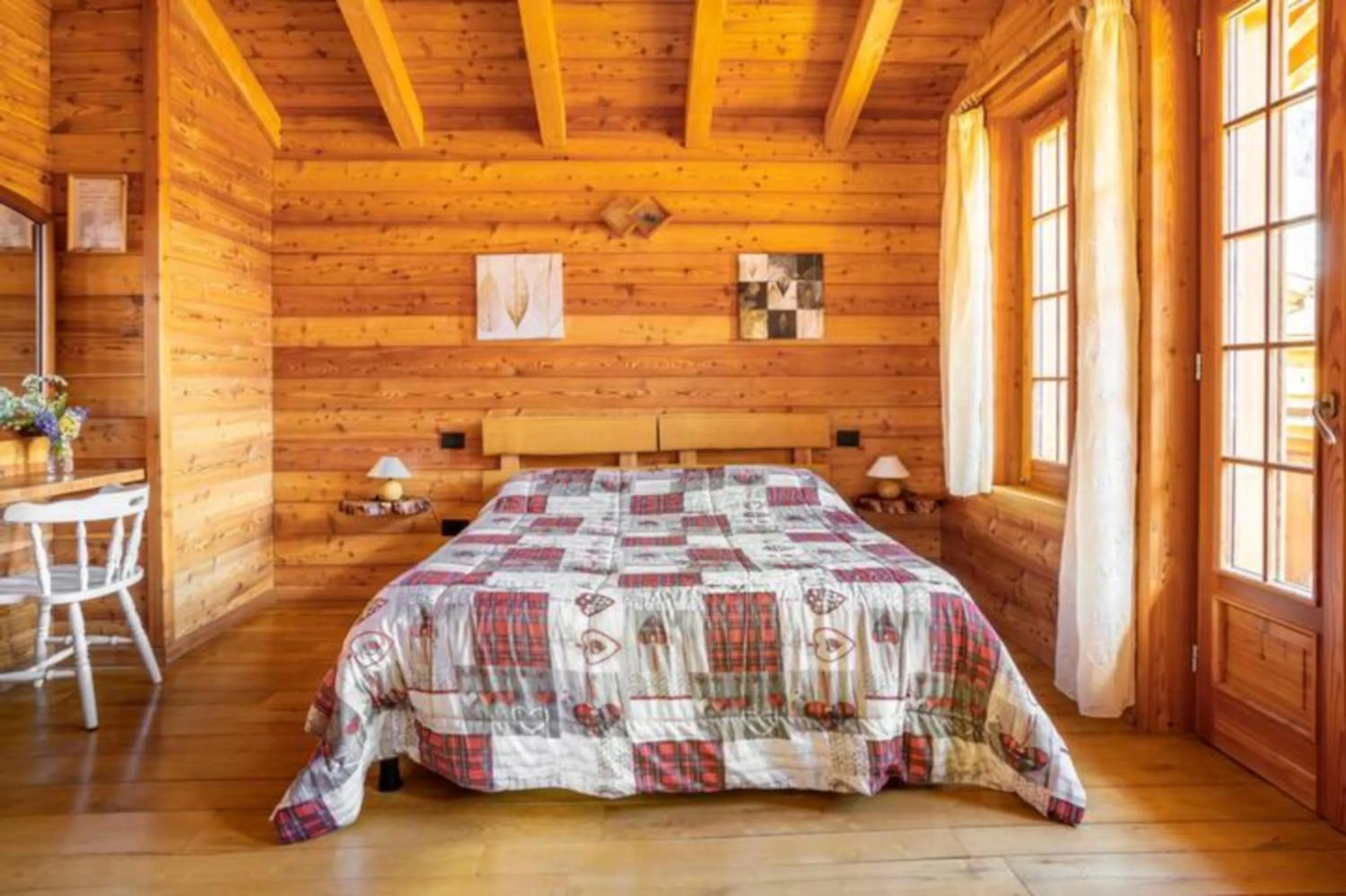 Bedroom, Bed in B&B Chalet Il Picchio