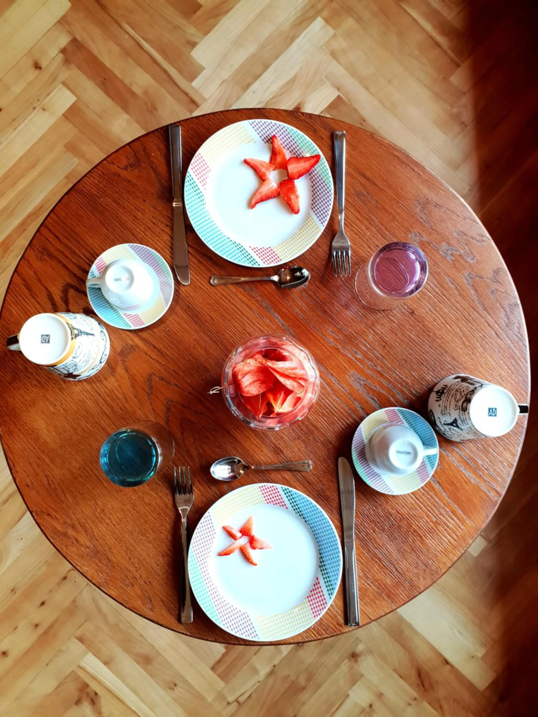 Food and drinks in B&B Chalet Il Picchio