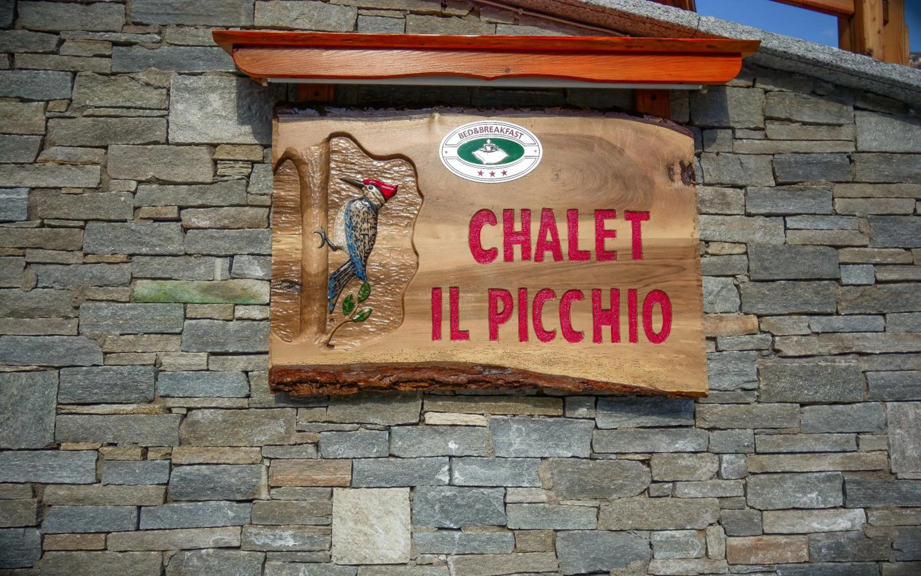 Property logo or sign in B&B Chalet Il Picchio