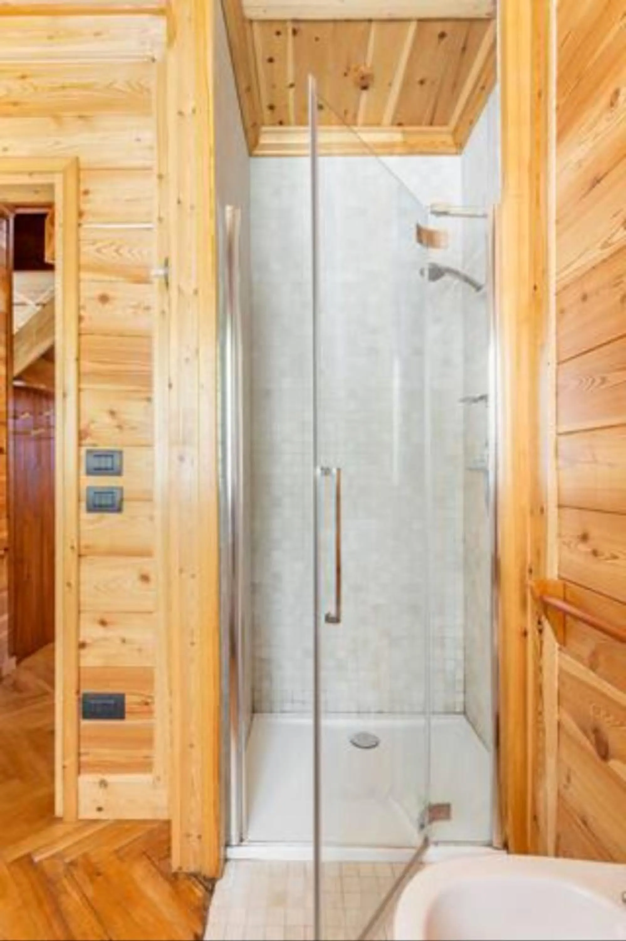 Bathroom in B&B Chalet Il Picchio