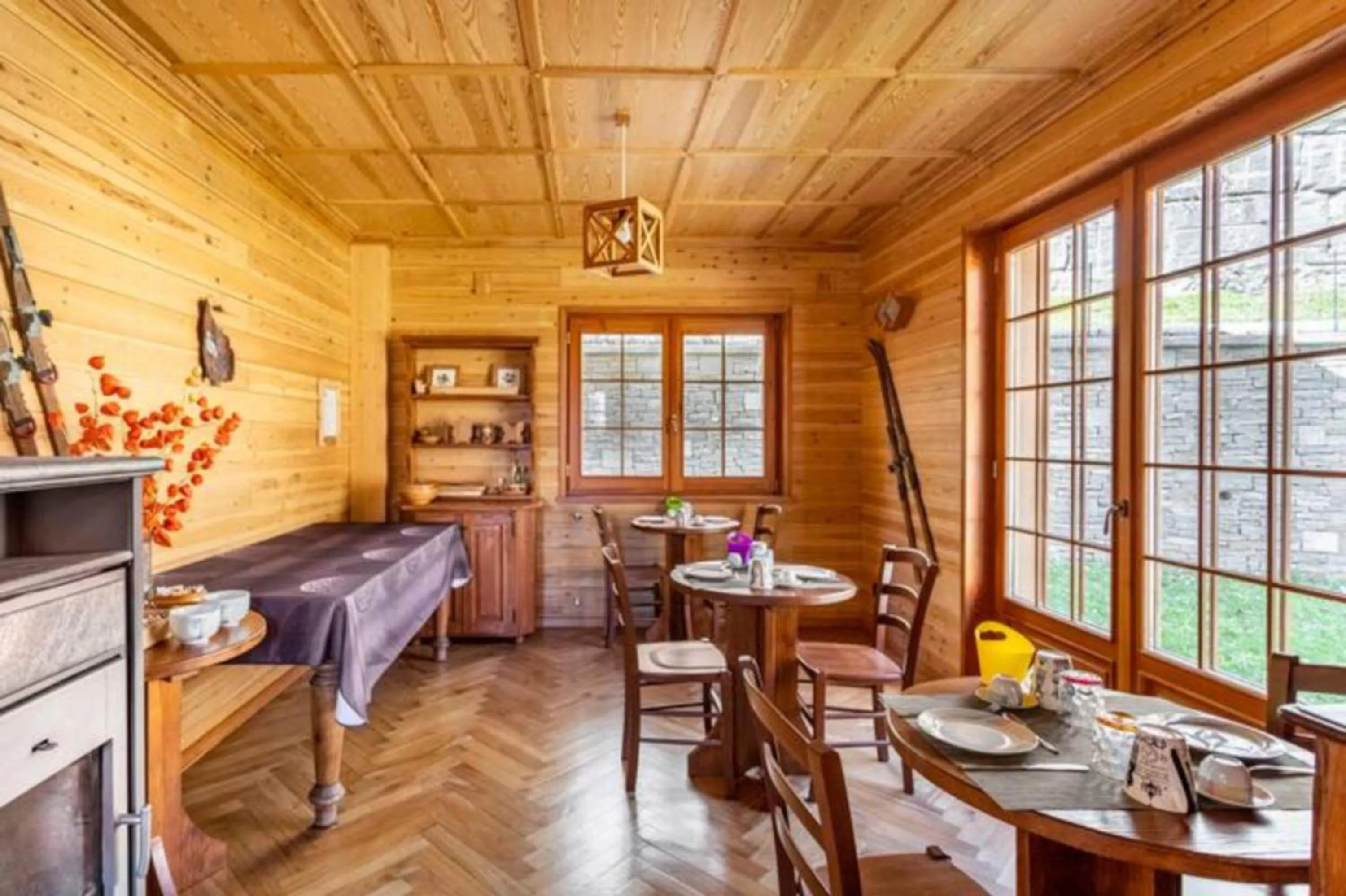 Breakfast in B&B Chalet Il Picchio