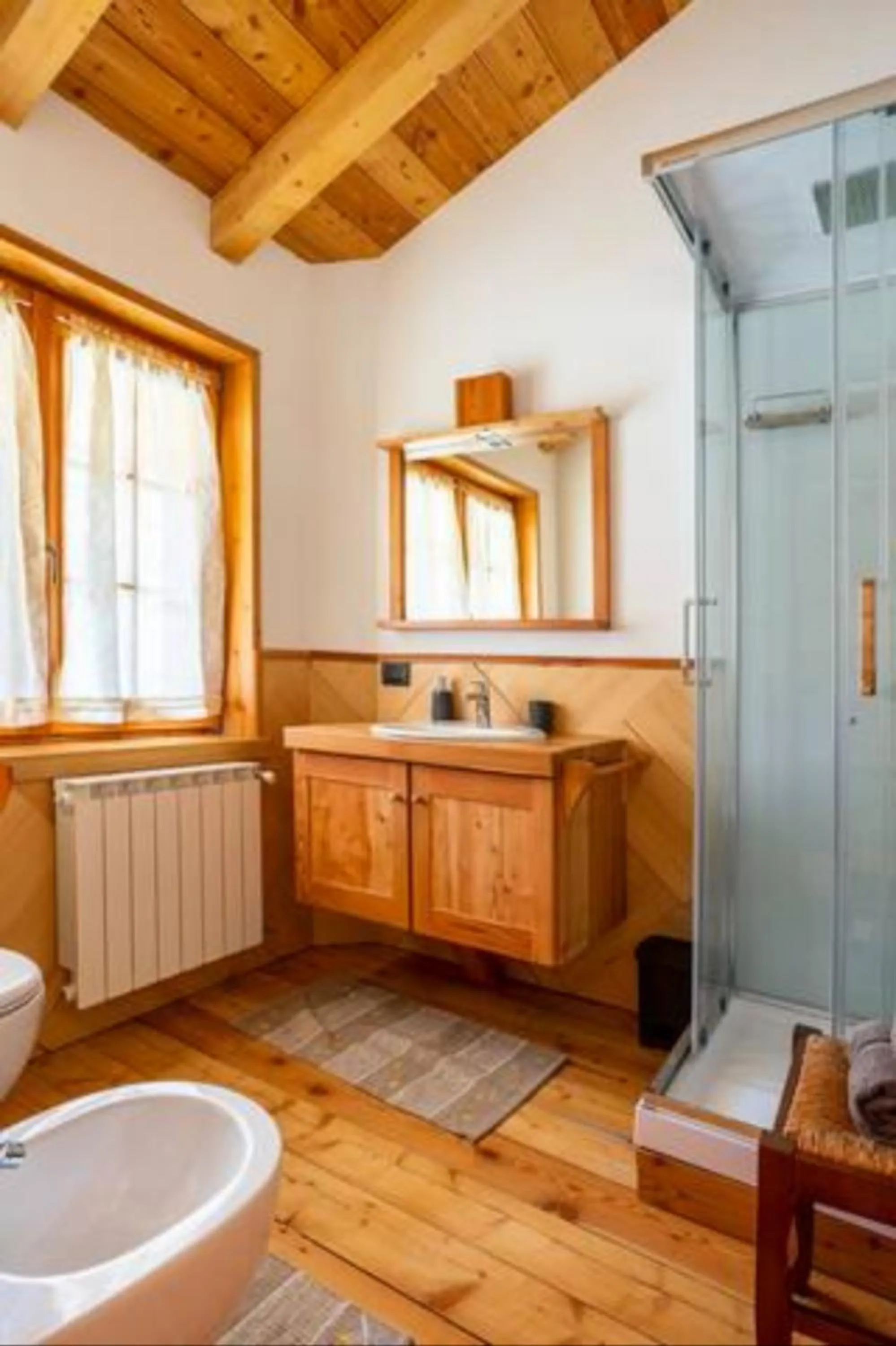 Bathroom in B&B Chalet Il Picchio