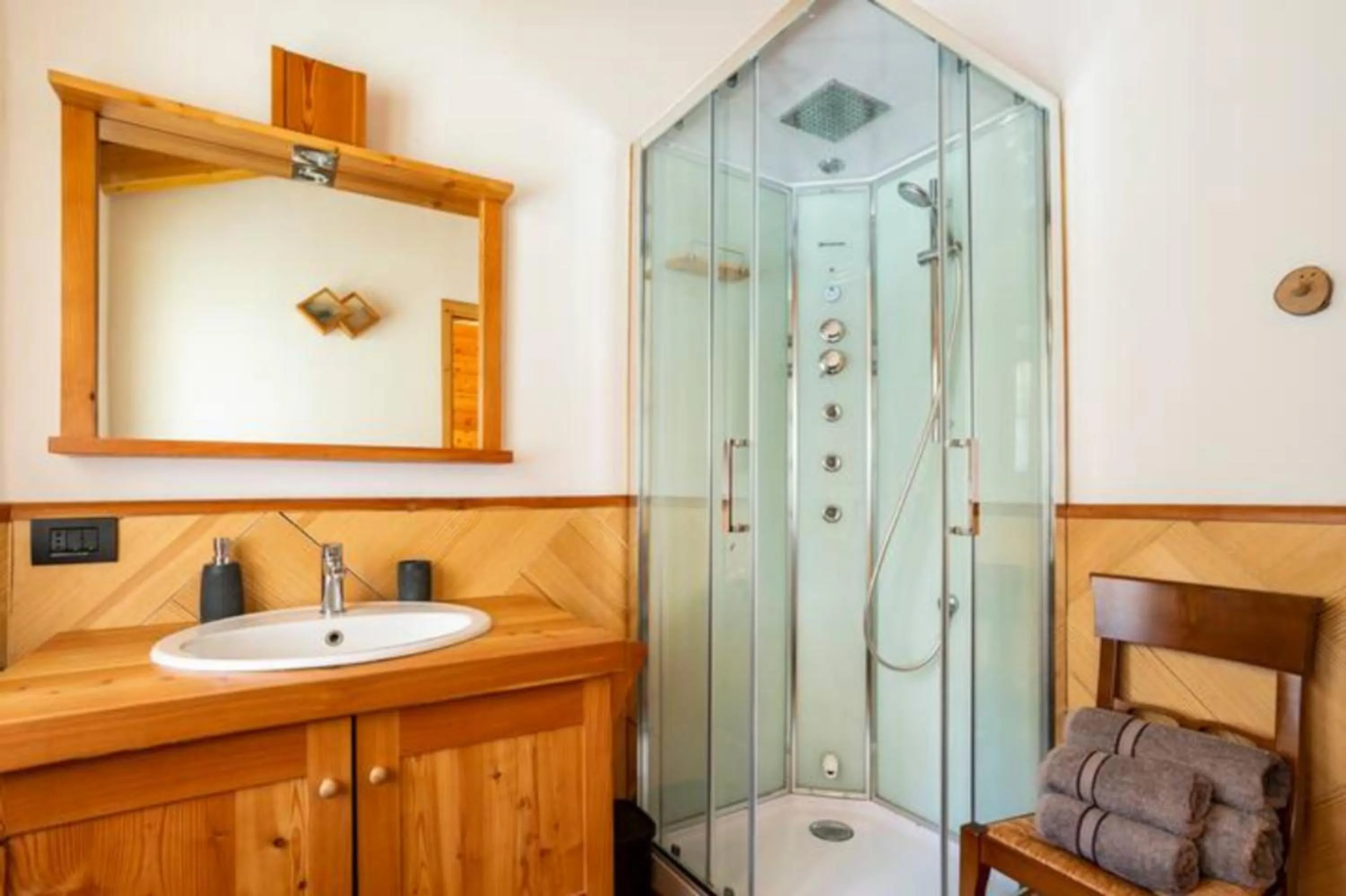 Bathroom in B&B Chalet Il Picchio