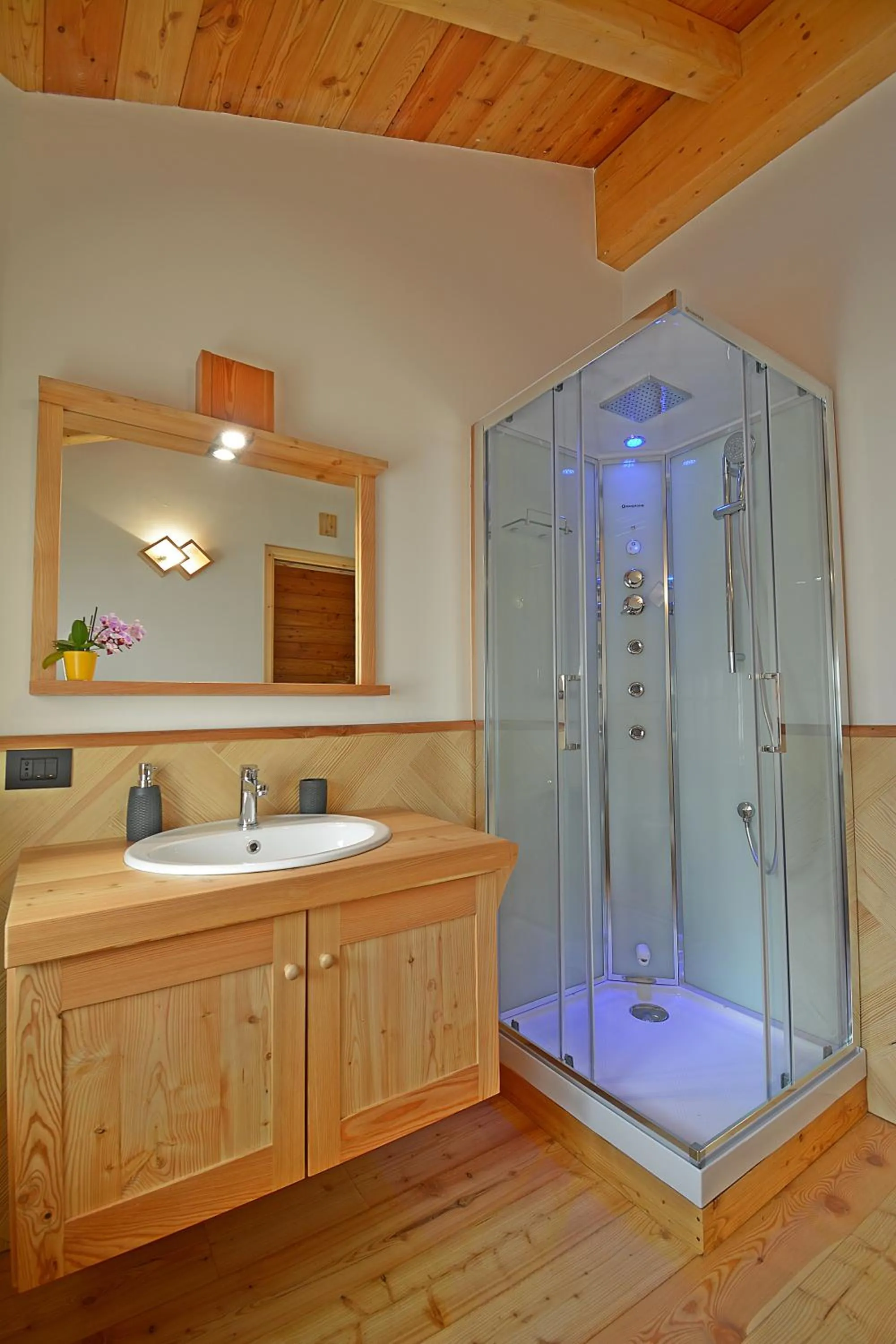 Area and facilities in B&B Chalet Il Picchio